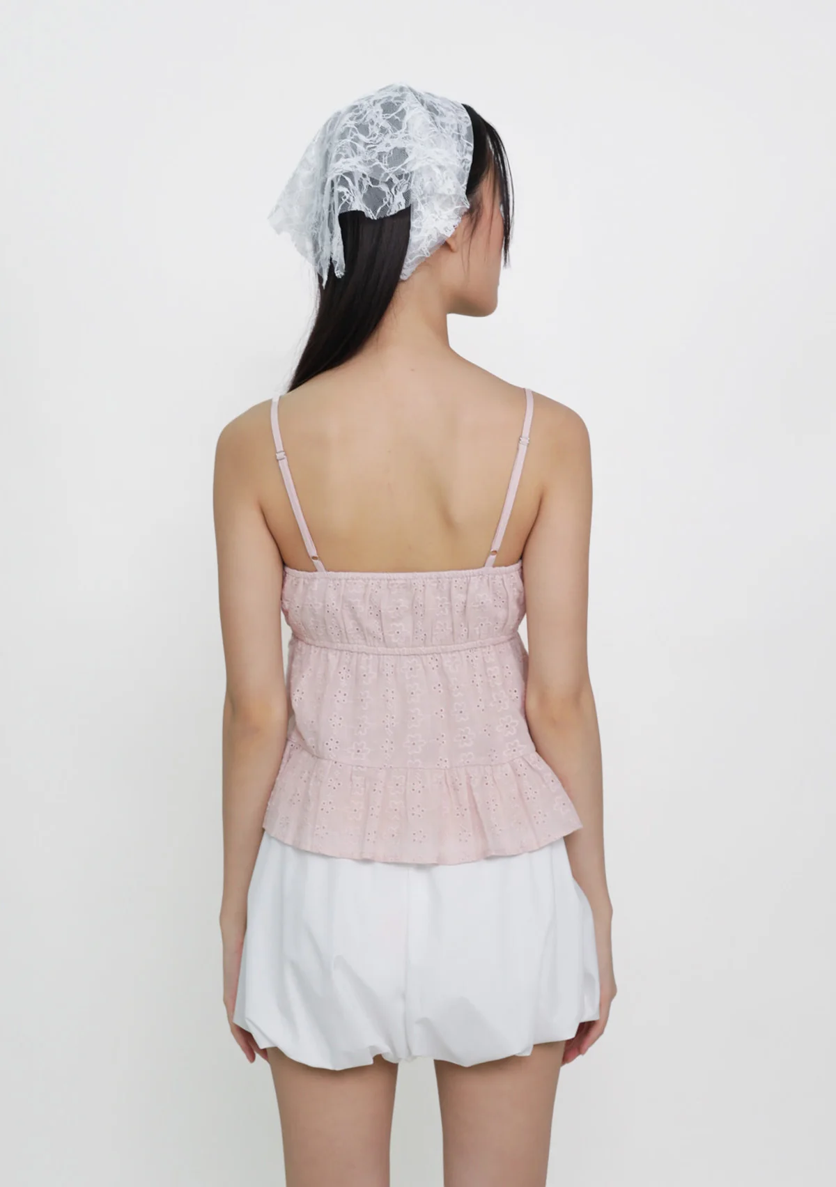 Lenora Eyelet Babydoll Top (Eyelet) - Image 33