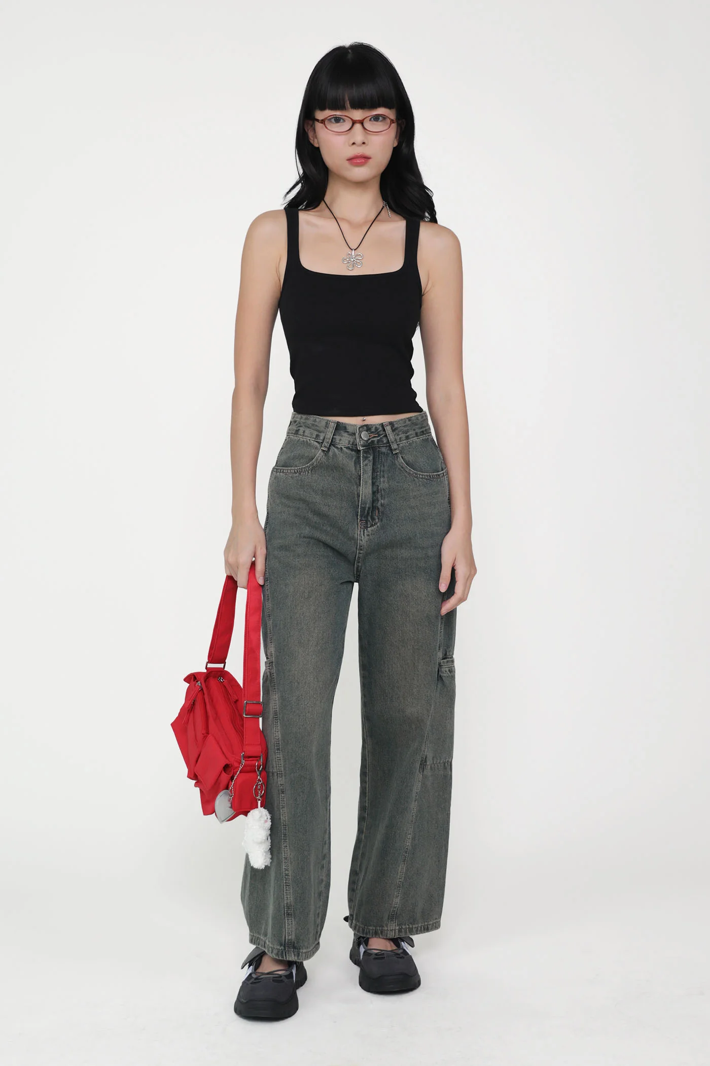 Lexy Scoop Neck Padded Top - Image 2