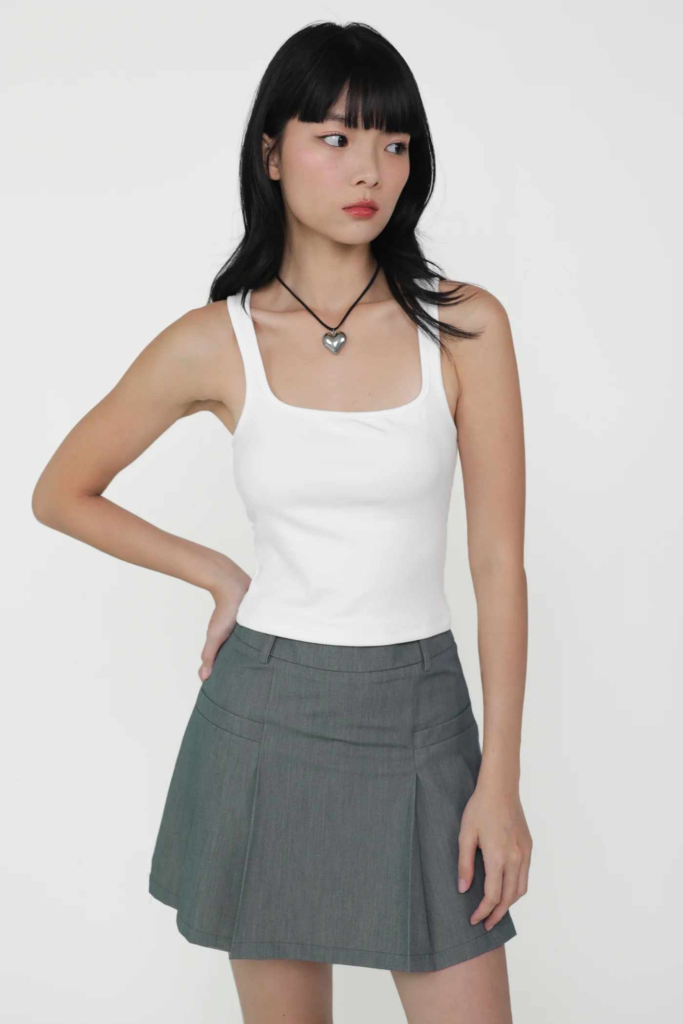 Lexy Scoop Neck Padded Top - Image 3