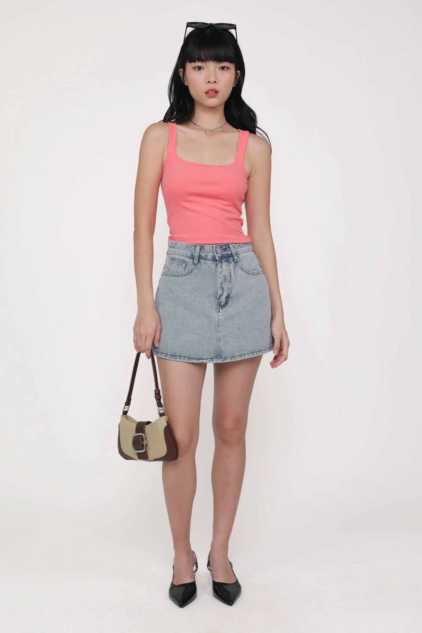 Lexy Scoop Neck Padded Top - Image 7