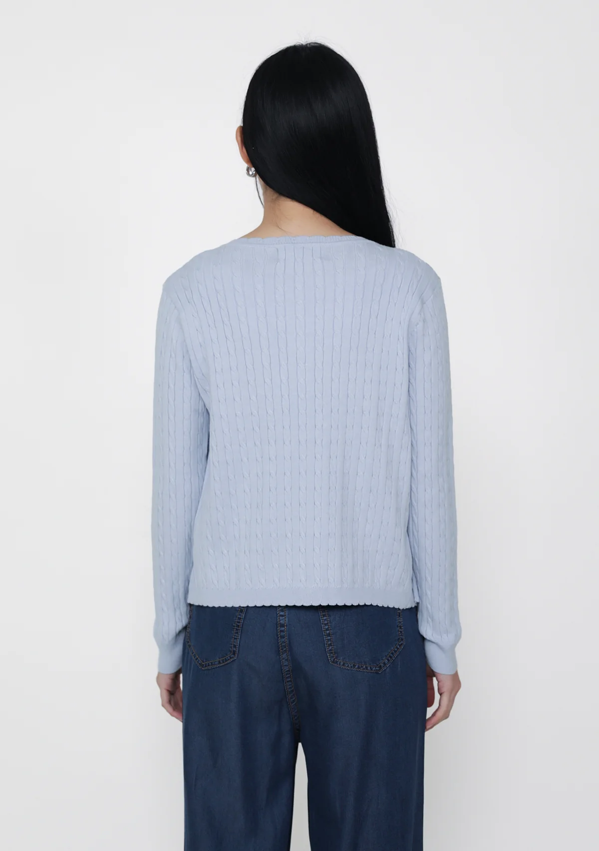 Lilo Scallop Trim Cardigan - Image 17