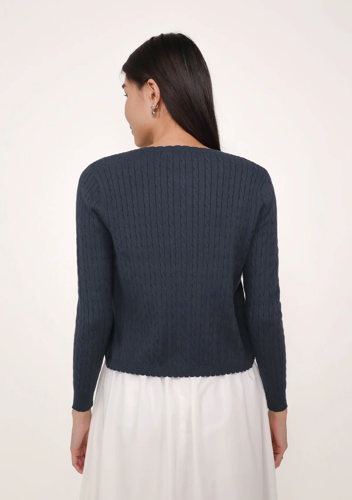 Lilo Scallop Trim Cardigan - Image 20