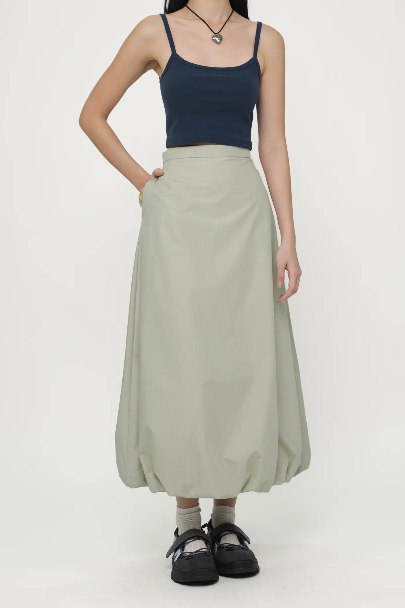 Linden Bubble Maxi Skirt - Image 17