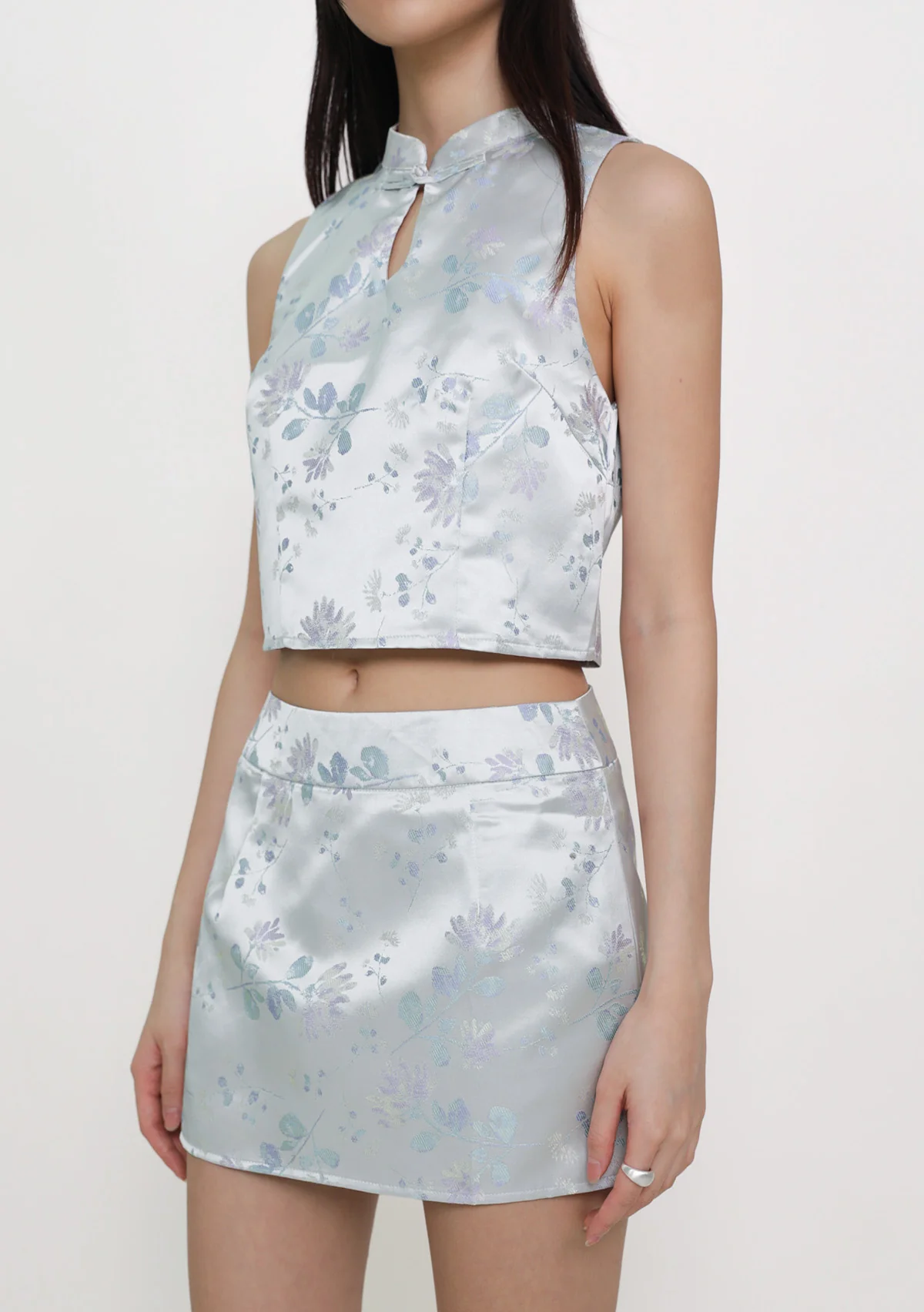 Liora Qipao Cropped Top (Jacquard) - Image 14
