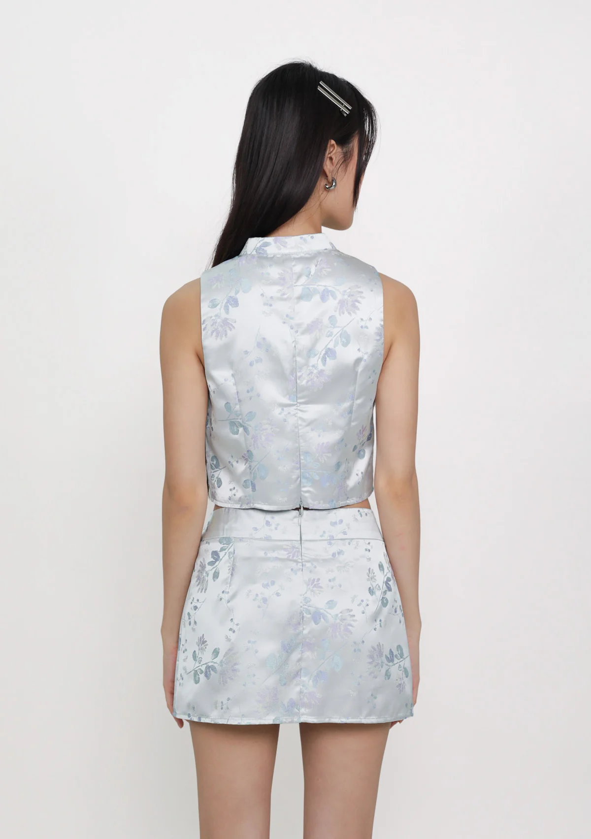 Liora Qipao Cropped Top (Jacquard) - Image 15