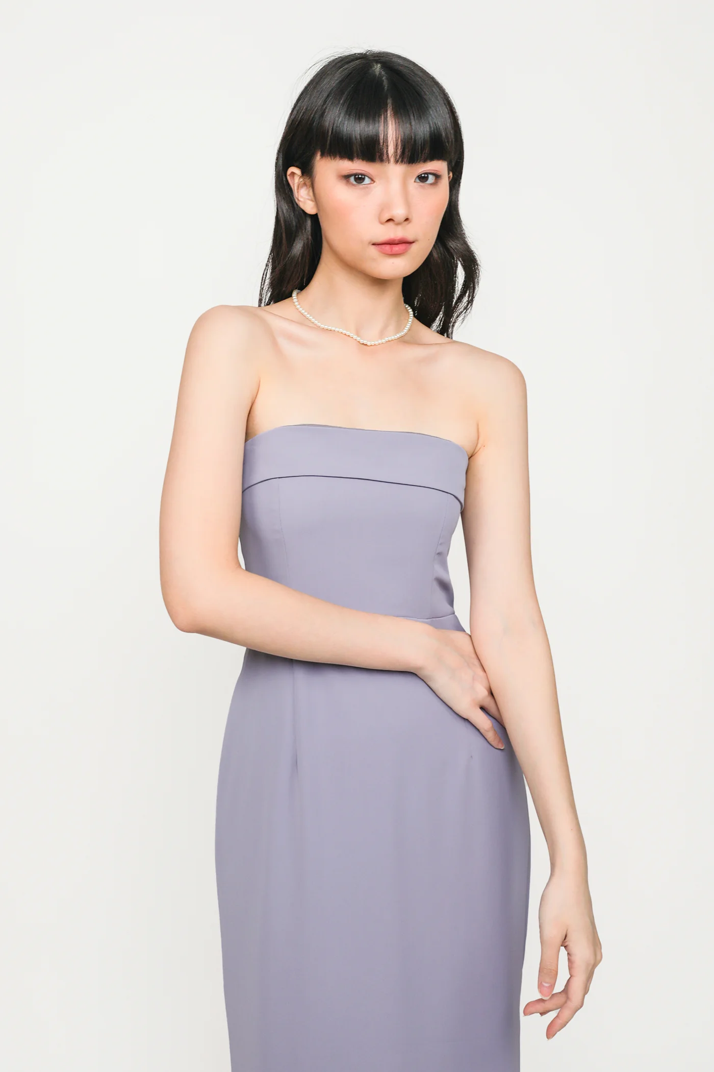 Lisse Tube Midi Dress