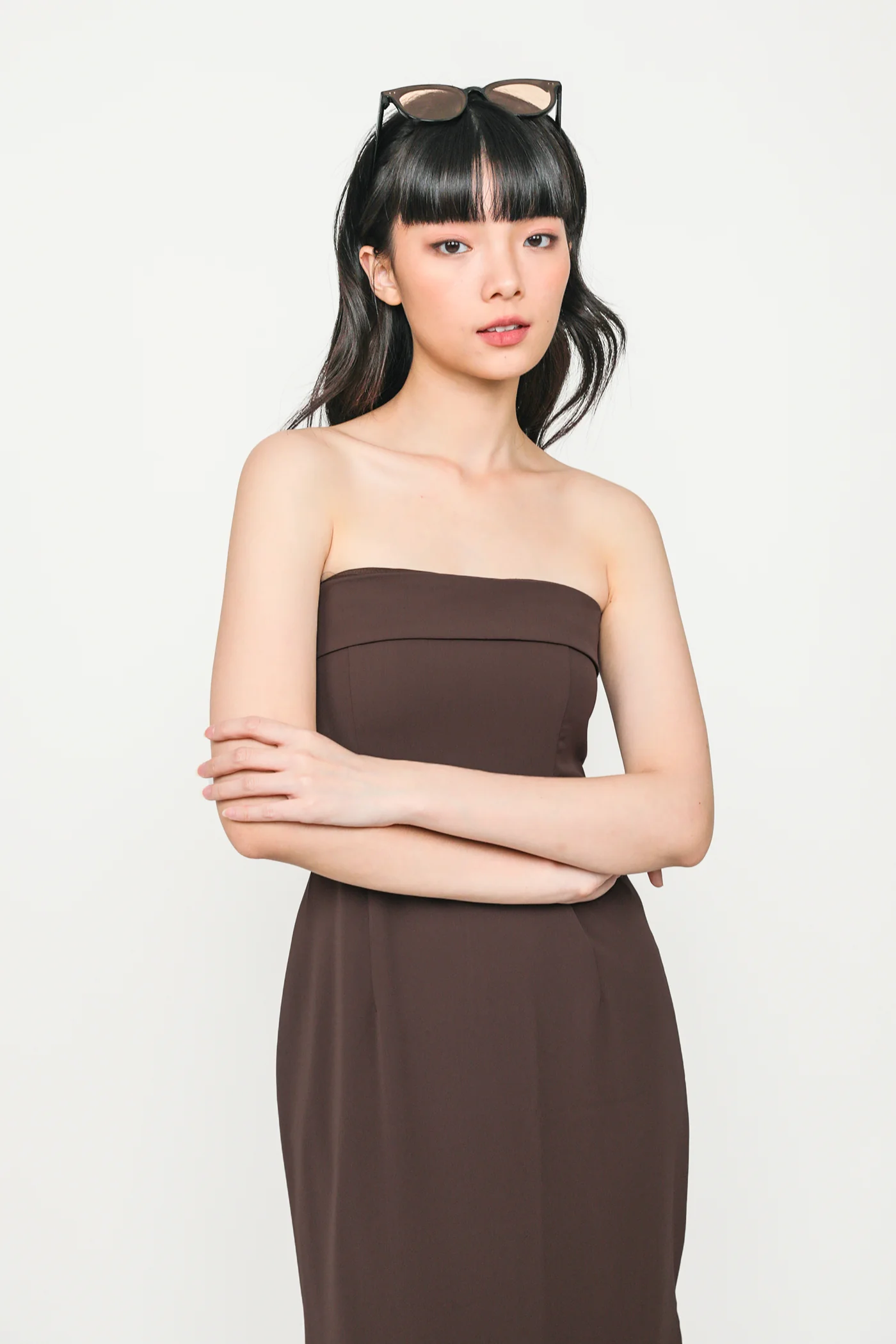 Lisse Tube Midi Dress - Image 12