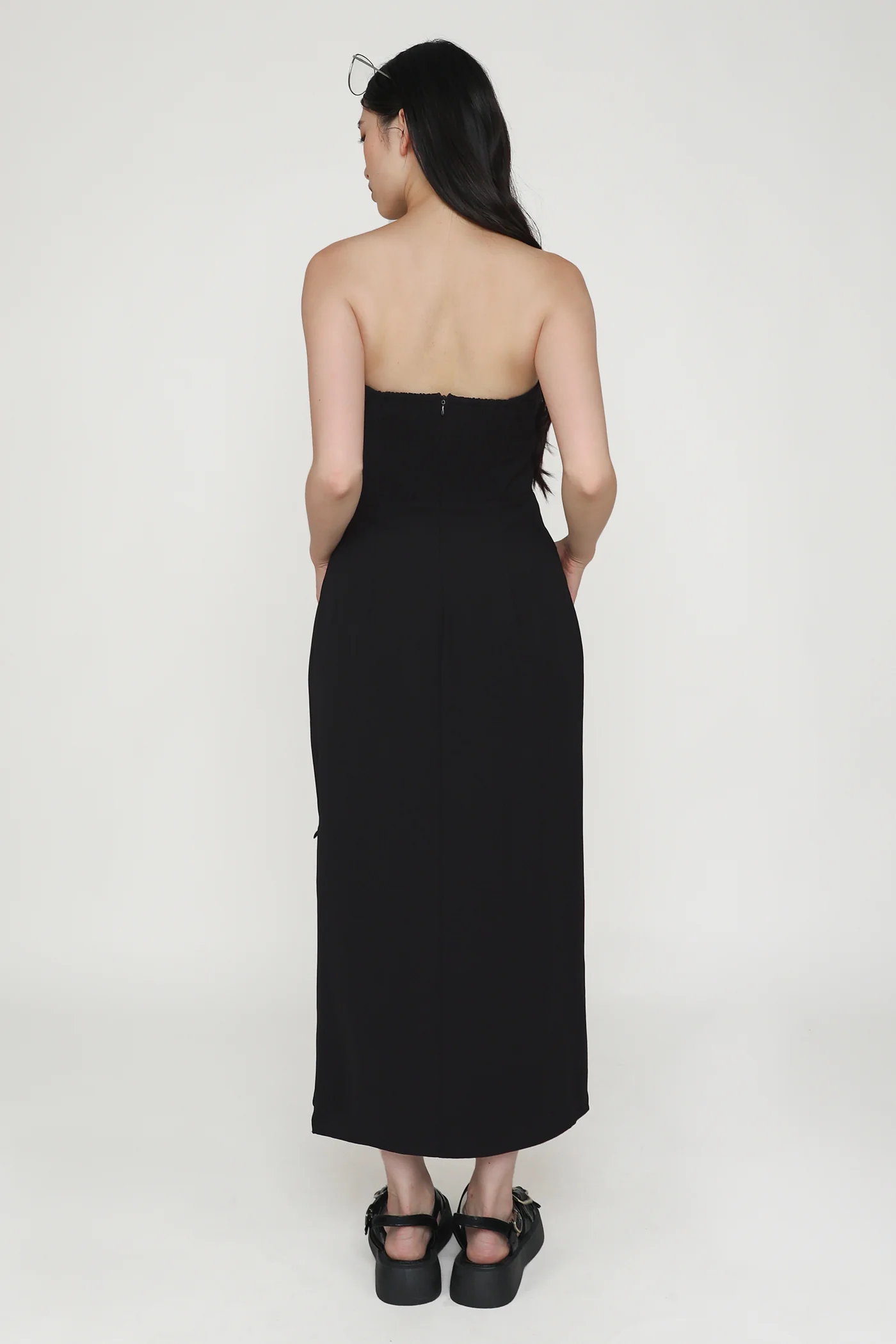Lisse Tube Midi Dress - Image 27