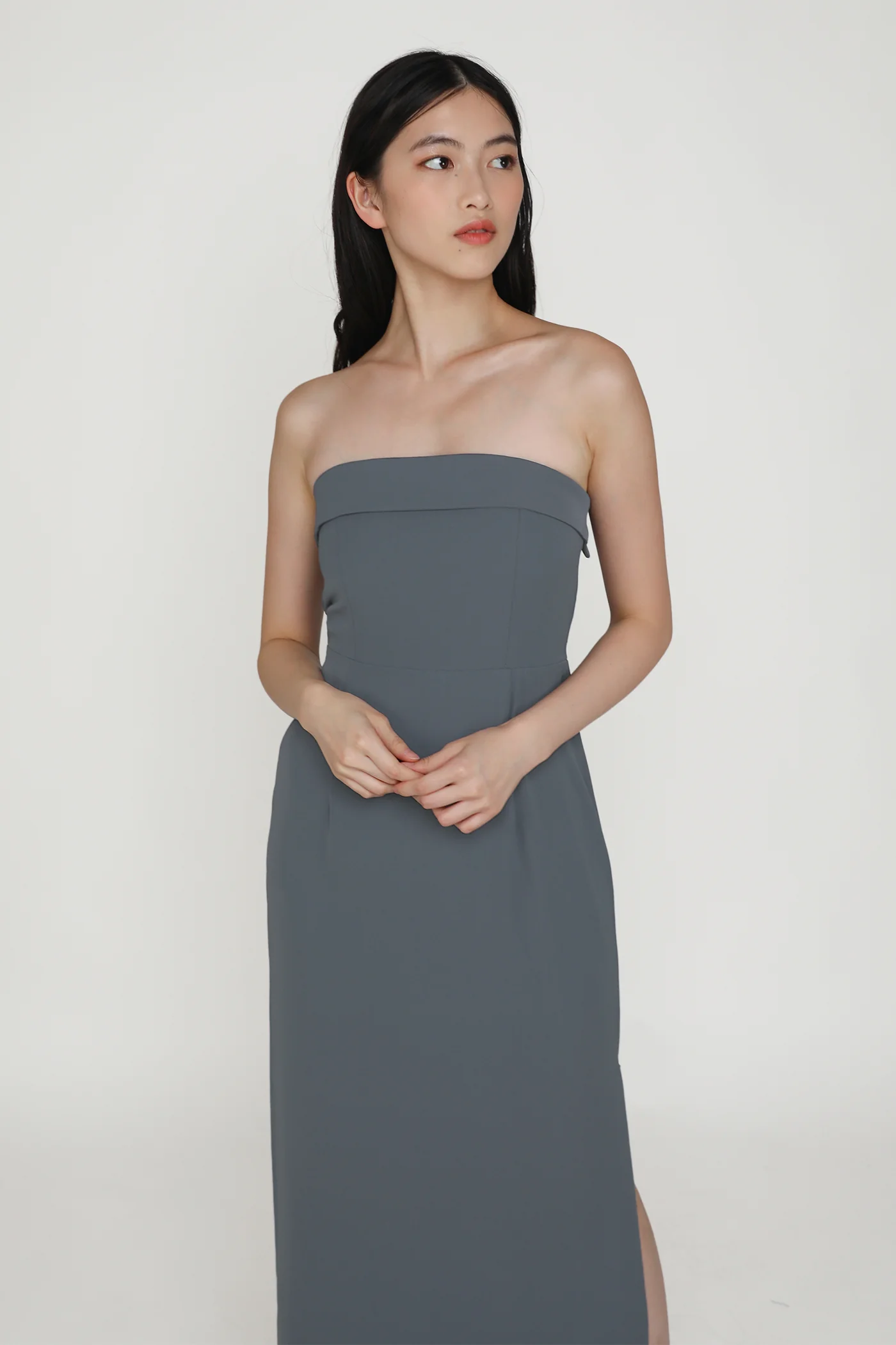 Lisse Tube Midi Dress - Image 31
