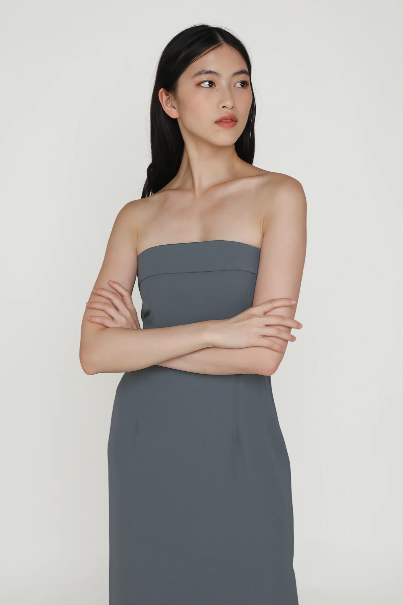 Lisse Tube Midi Dress - Image 32