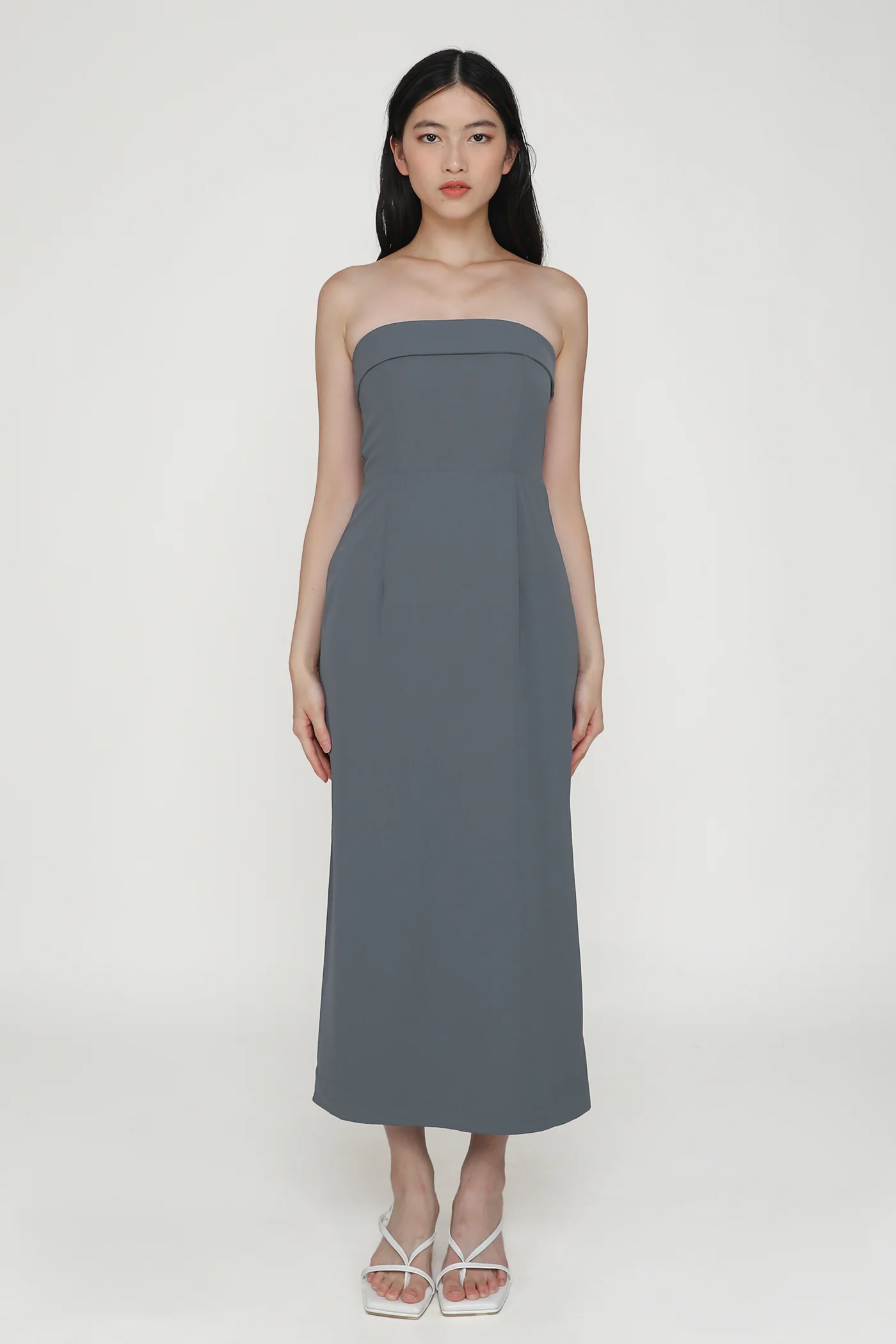 Lisse Tube Midi Dress - Image 33