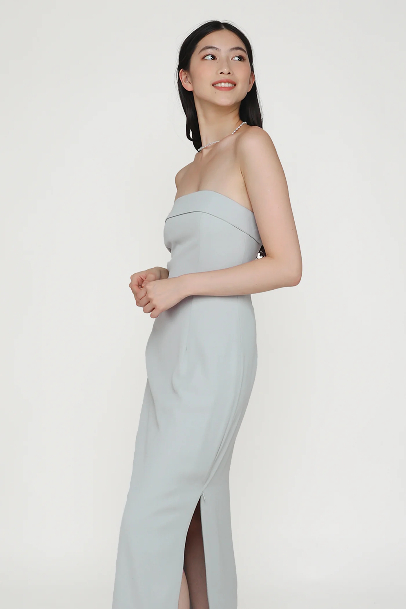 Lisse Tube Midi Dress - Image 39