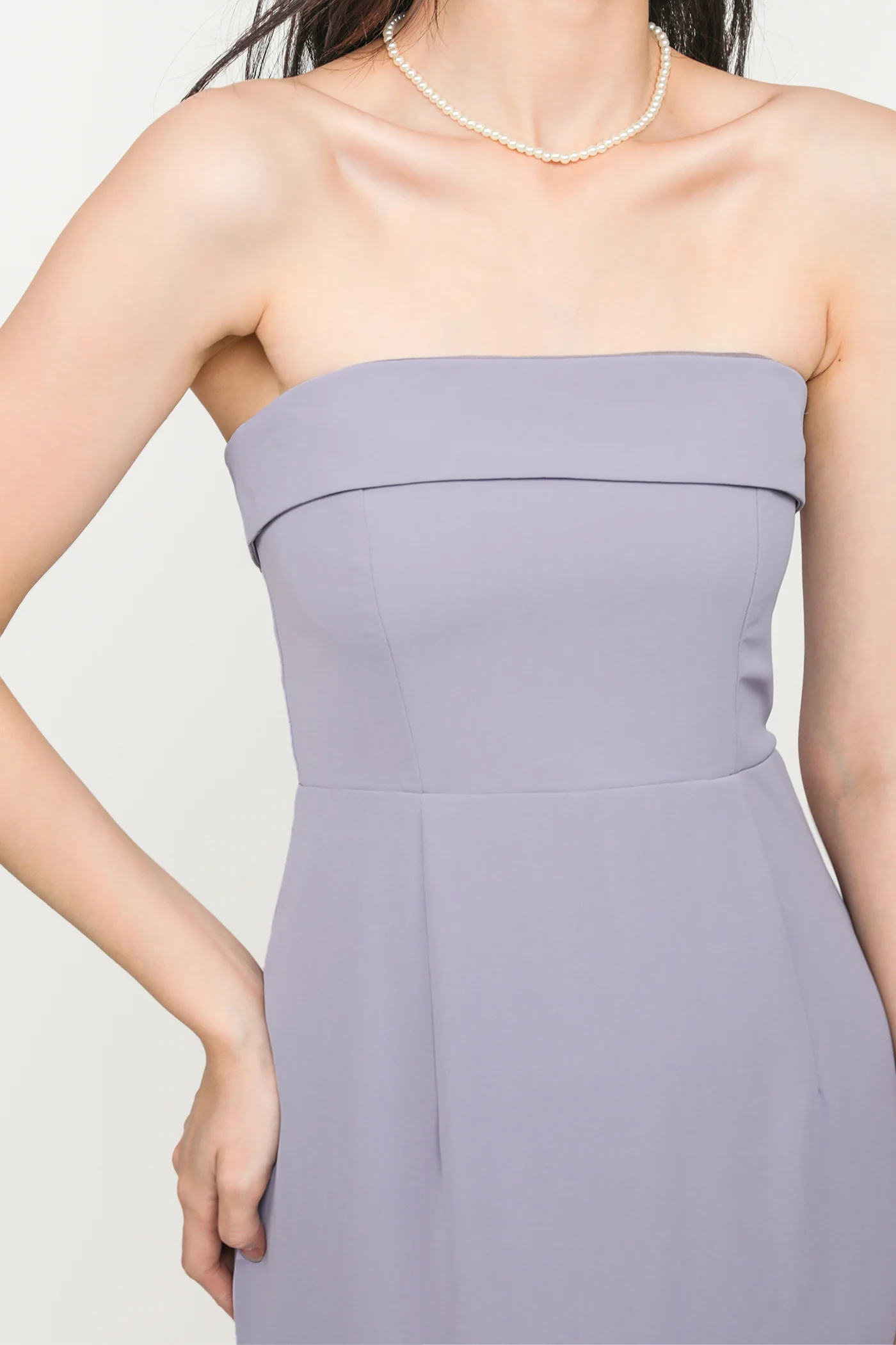 Lisse Tube Midi Dress - Image 4