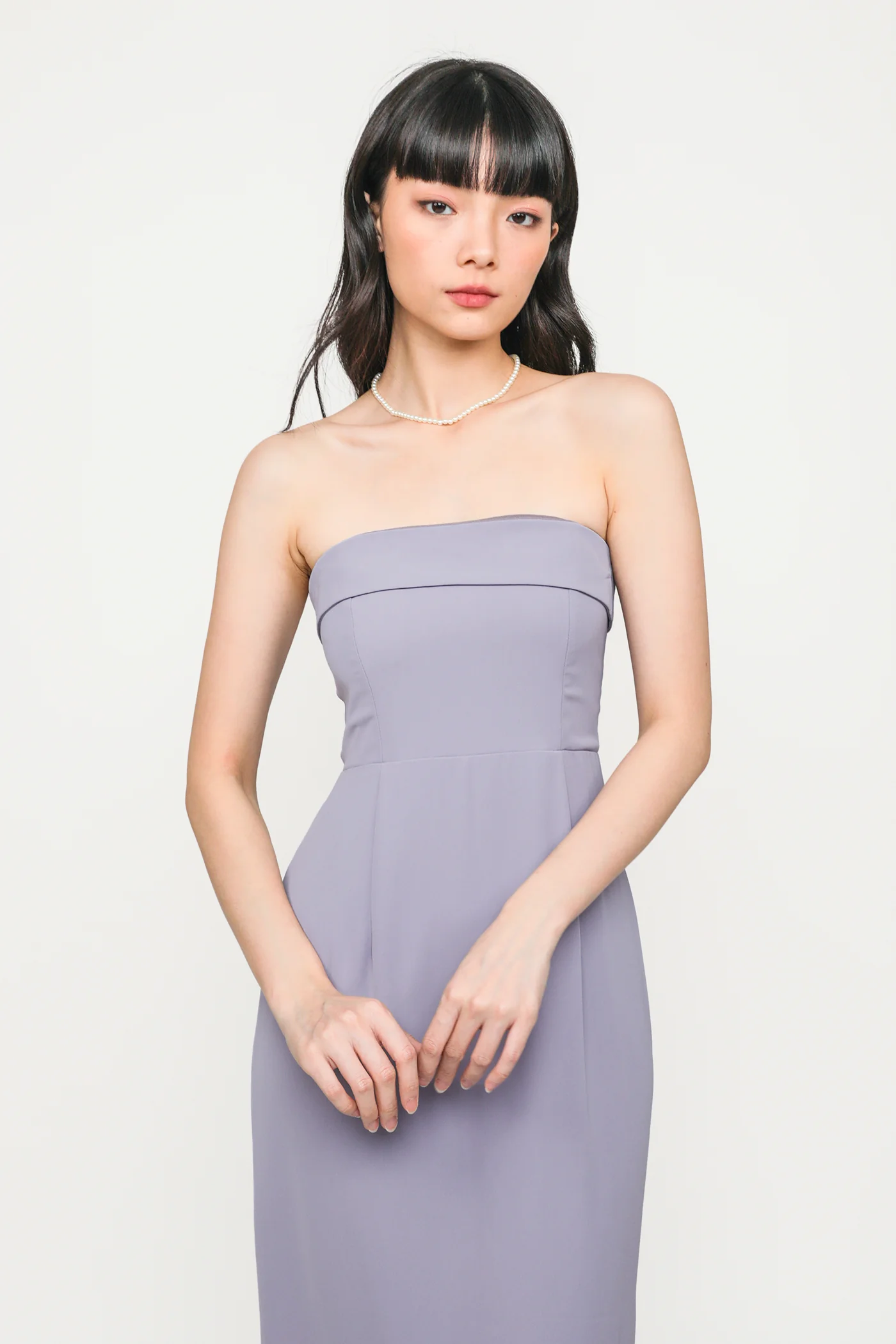 Lisse Tube Midi Dress - Image 5