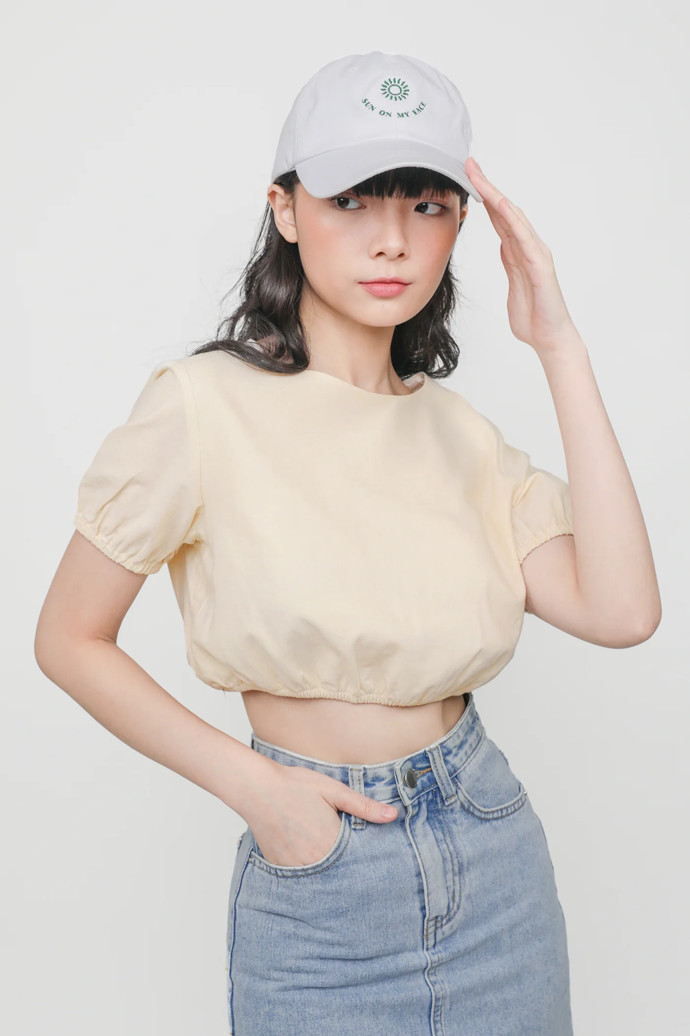 Liv Linen Puffy Sleeve Top - Image 19