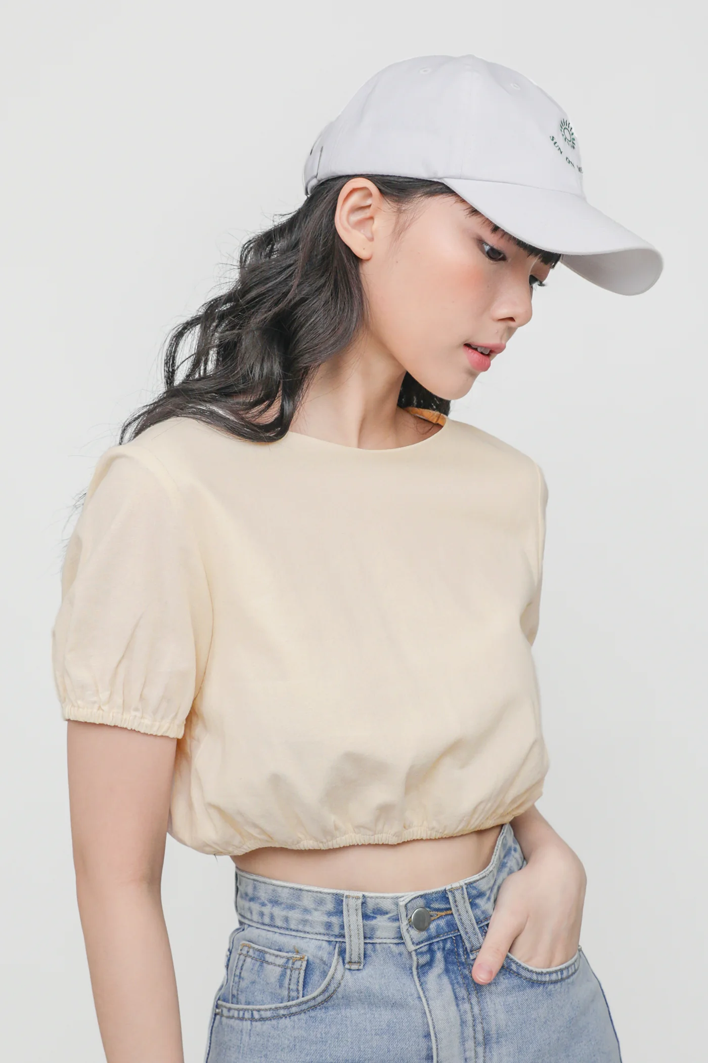 Liv Linen Puffy Sleeve Top - Image 20