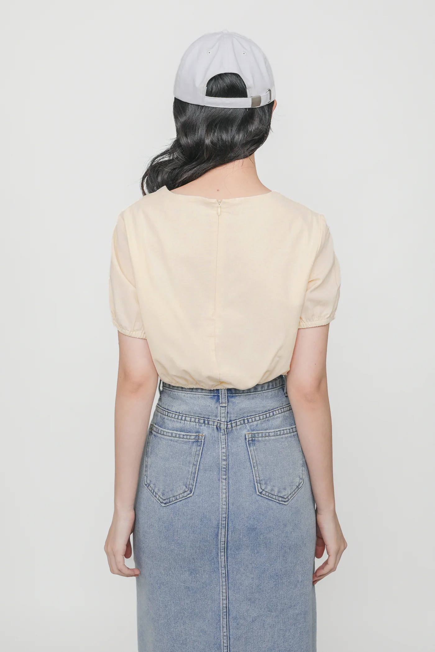 Liv Linen Puffy Sleeve Top - Image 22