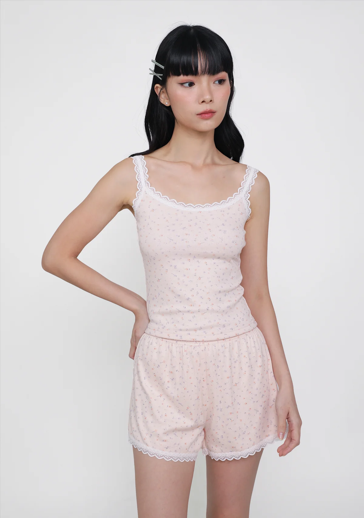 Margo Lace Trim Padded Tank Top - Image 2