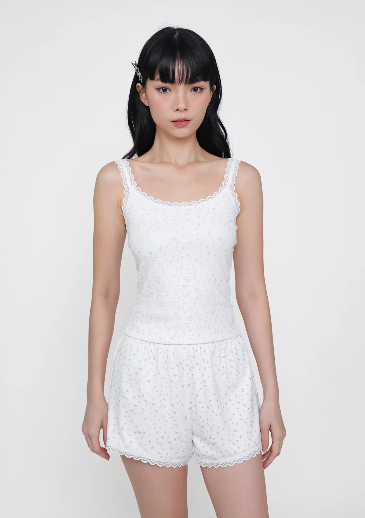 Margo Lace Trim Padded Tank Top - Image 5