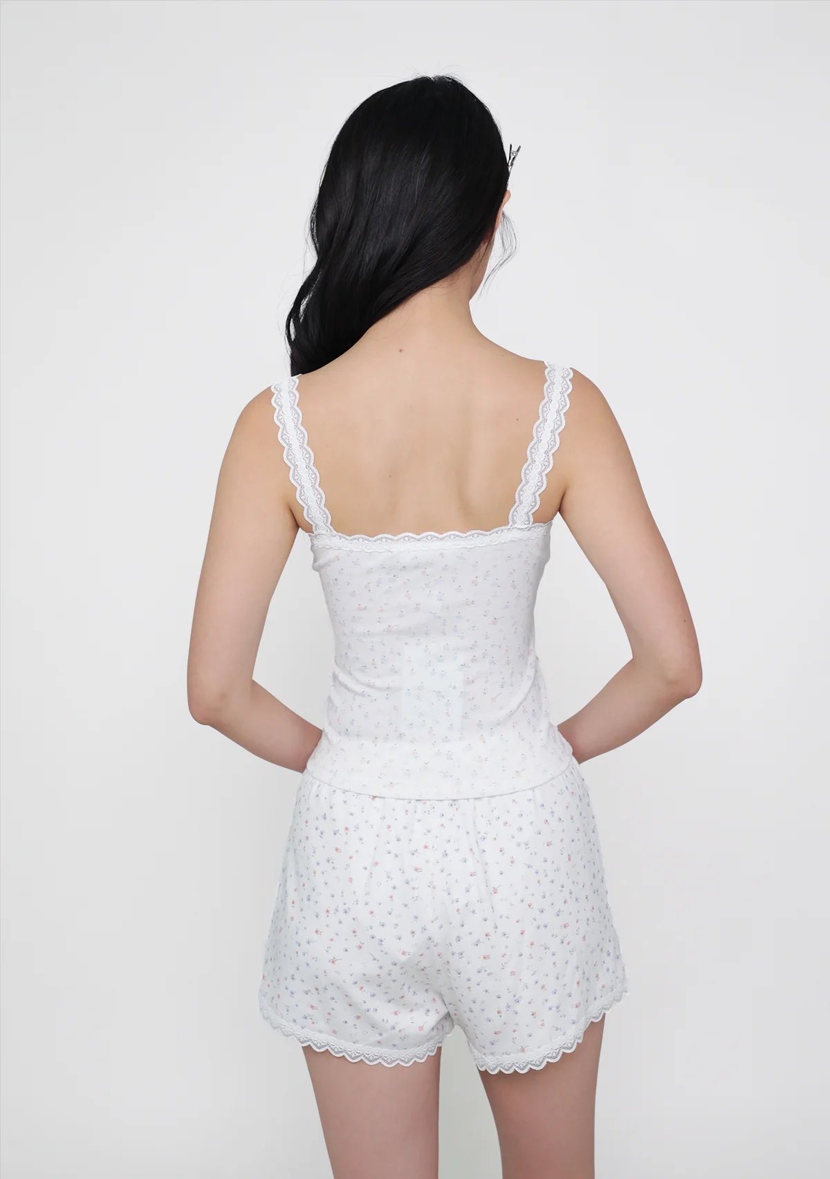Margo Lace Trim Padded Tank Top - Image 7
