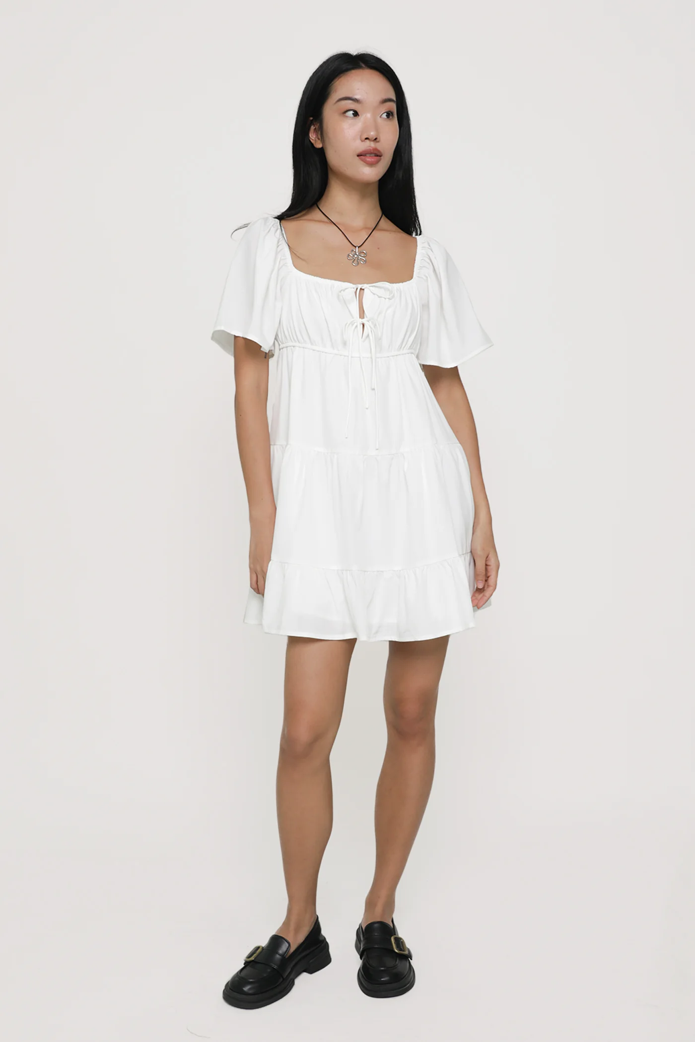Loreine Flare Sleeve Dress - Image 13