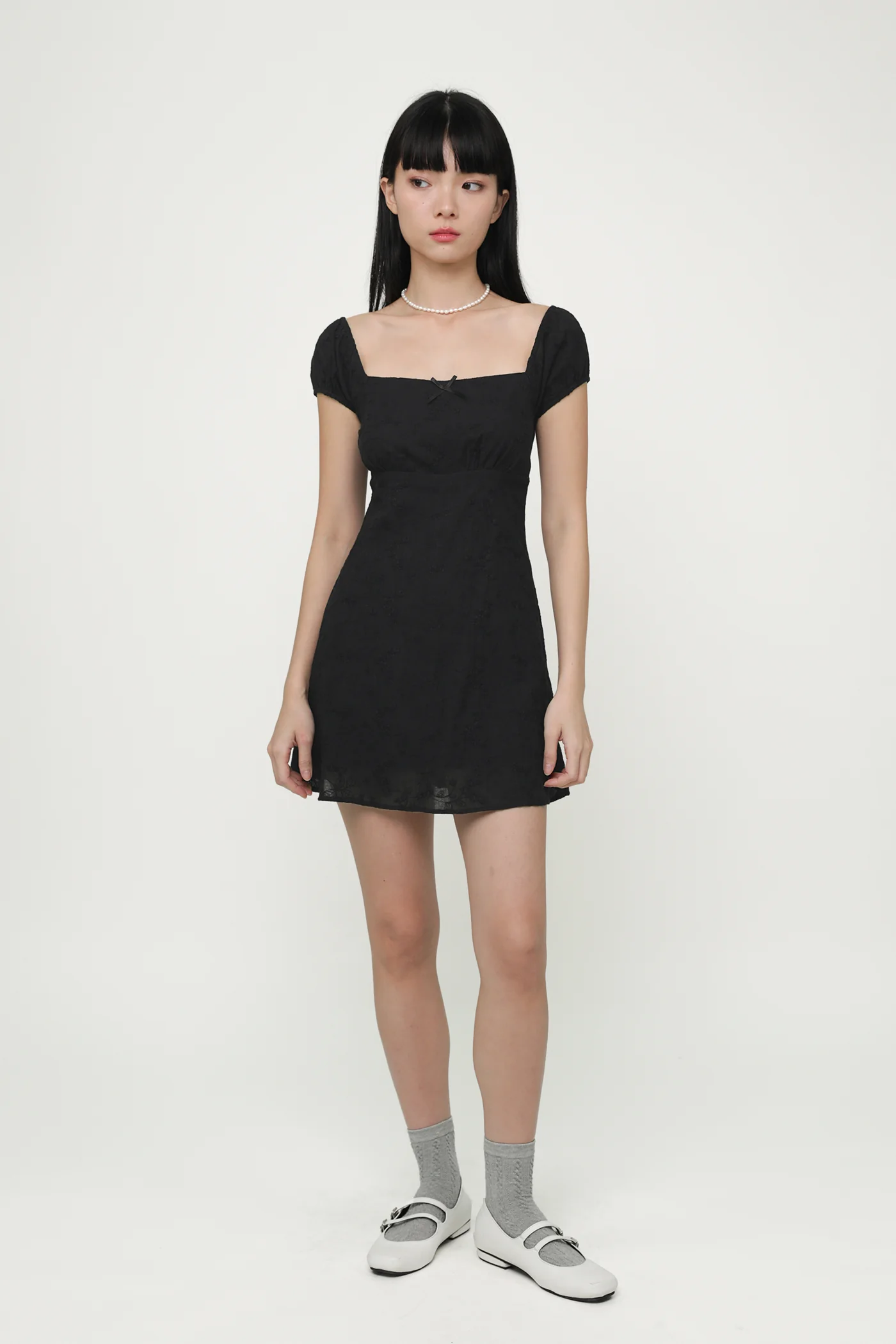 Lovelle Eyelet Sleeve Romper - Image 13