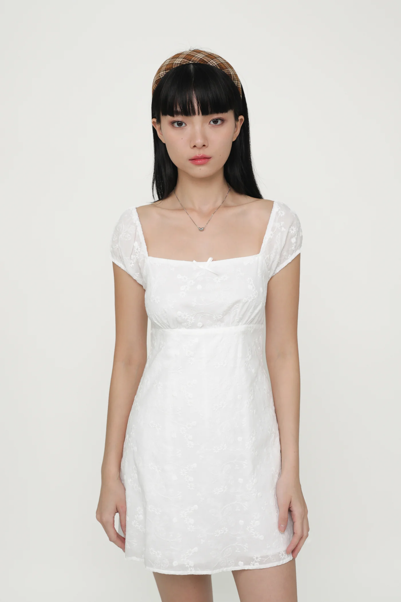 Lovelle Eyelet Sleeve Romper - Image 3