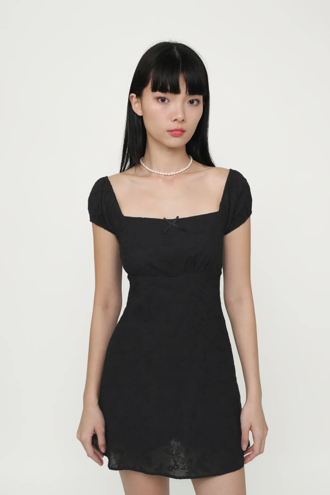 Lovelle Eyelet Sleeve Romper - Image 6
