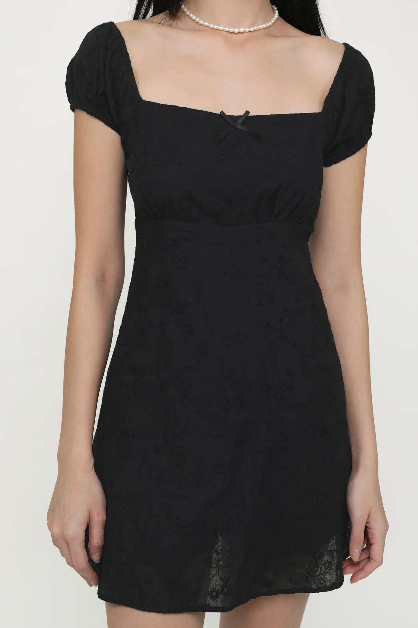 Lovelle Eyelet Sleeve Romper - Image 9