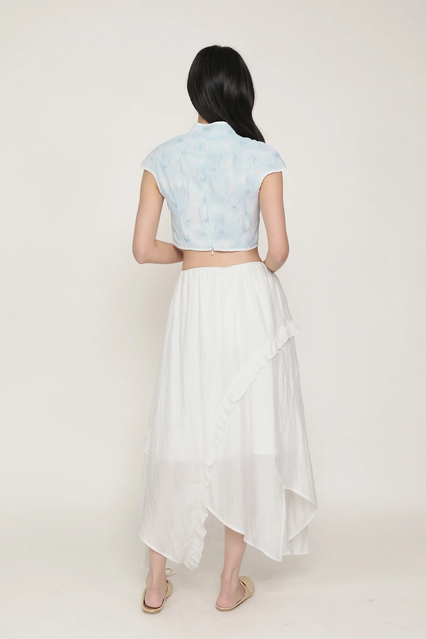 Luceia Ruffles Maxi Skirt - Image 14