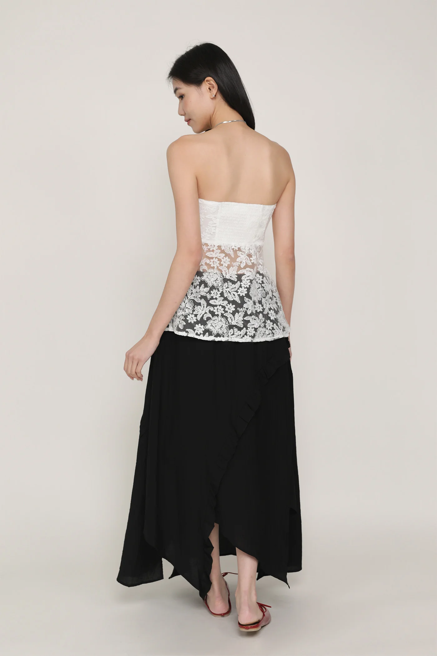 Luceia Ruffles Maxi Skirt - Image 21