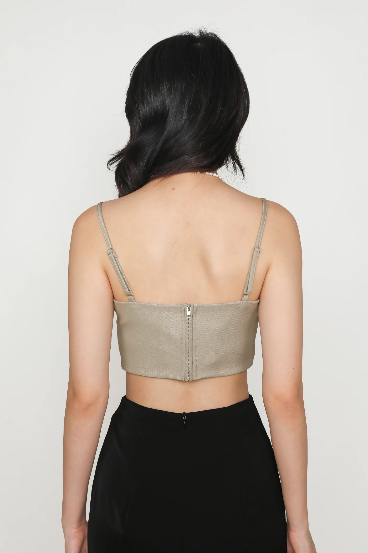 Luisa Ruched Crop Spag Top - Image 28