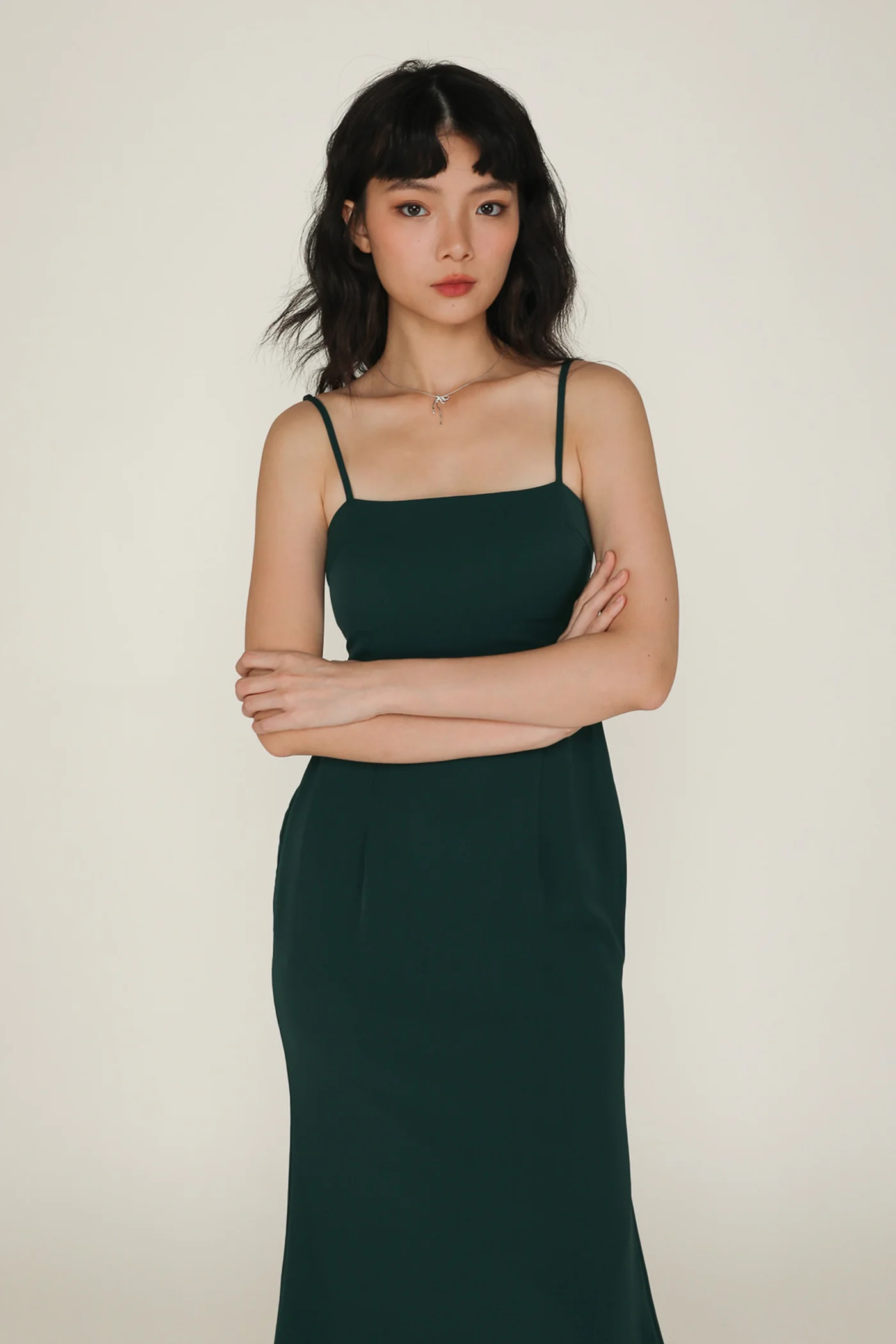 Luiza Padded Midi Dress - Image 12
