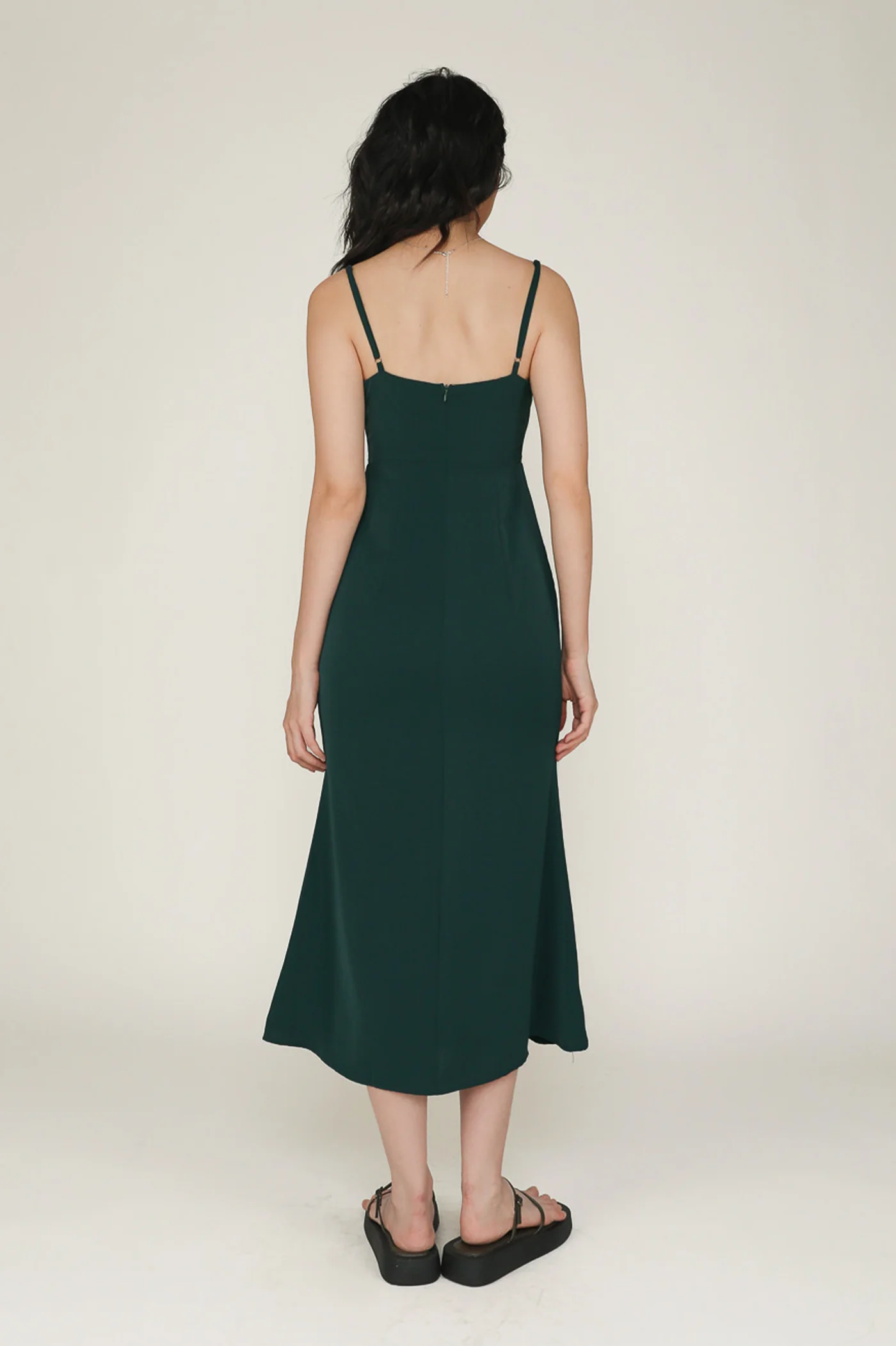 Luiza Padded Midi Dress - Image 14