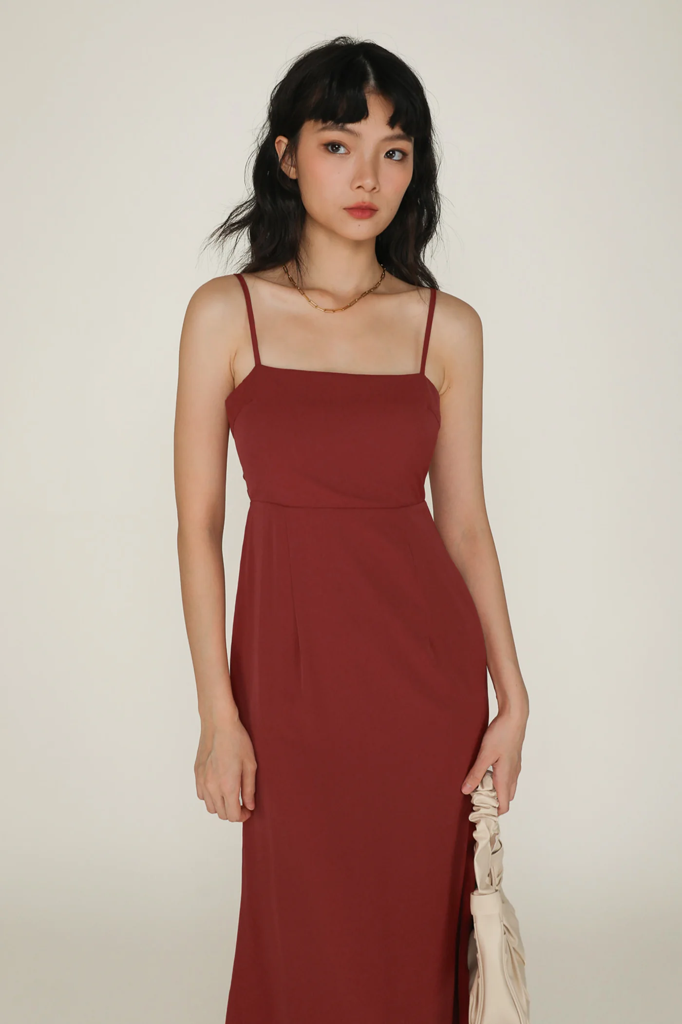 Luiza Padded Midi Dress - Image 16