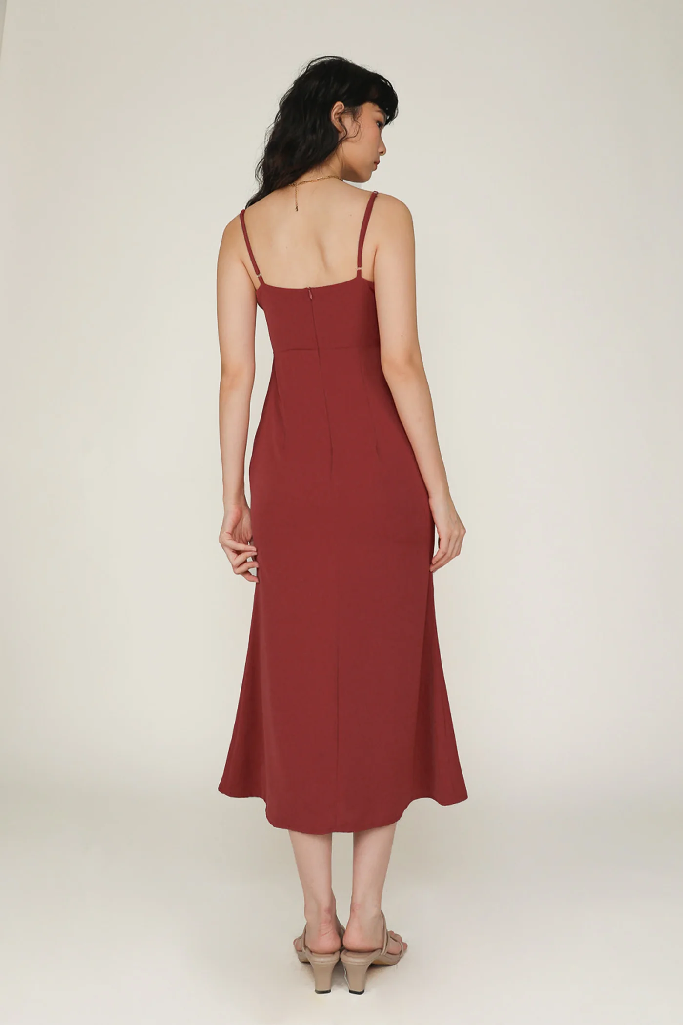 Luiza Padded Midi Dress - Image 21