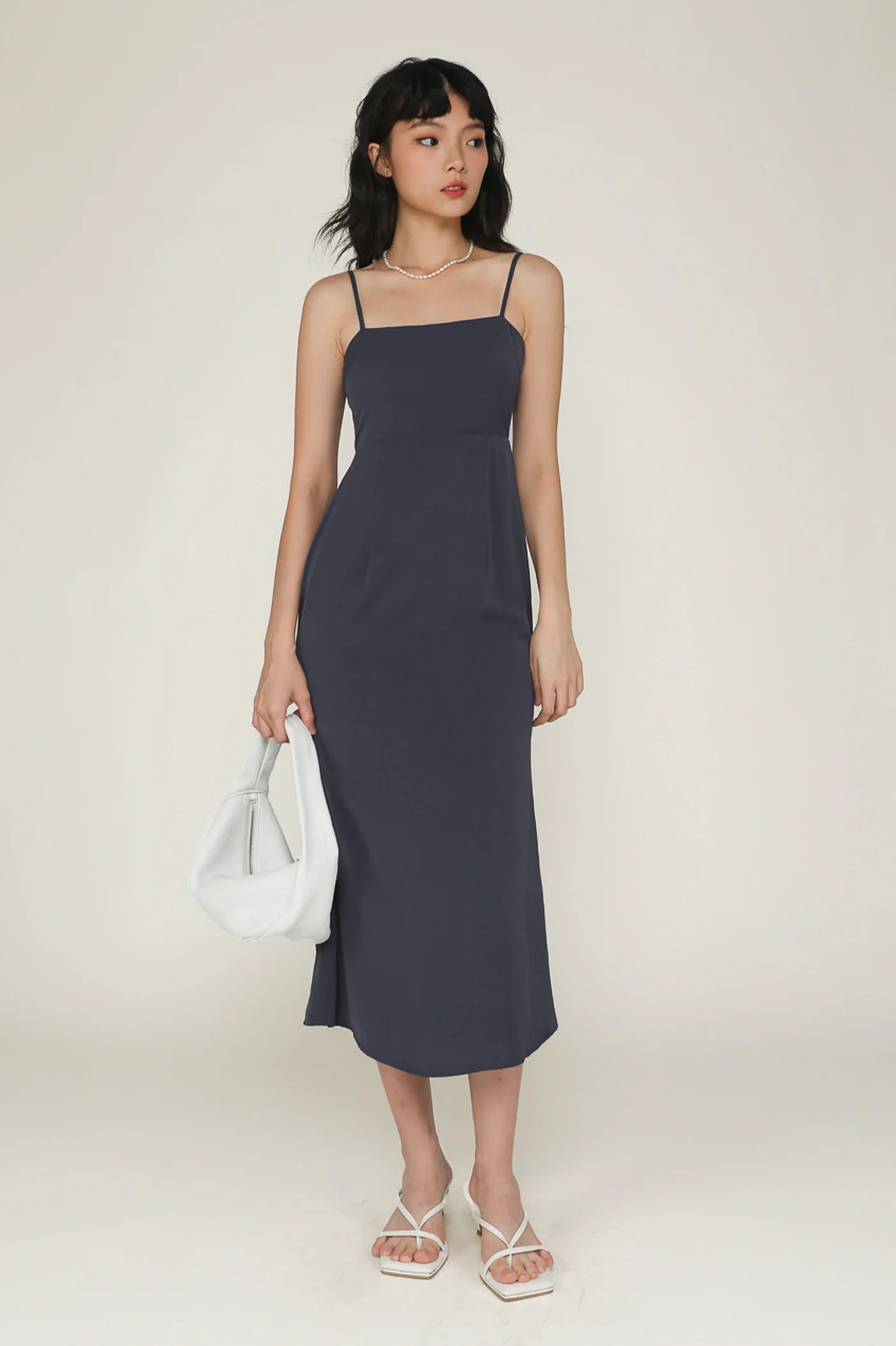 Luiza Padded Midi Dress - Image 27