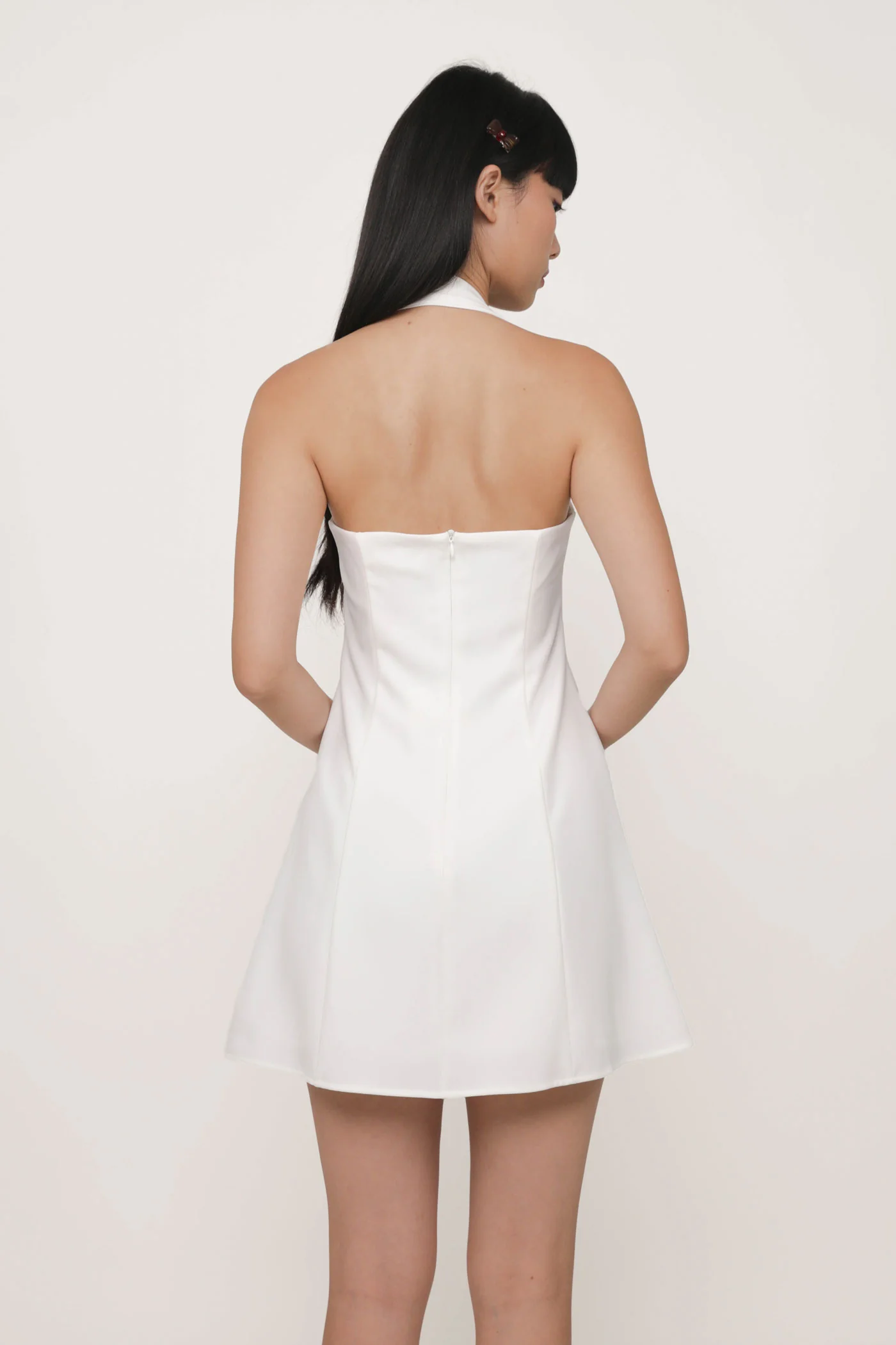 Lynette Halter Flare Dress - Image 14