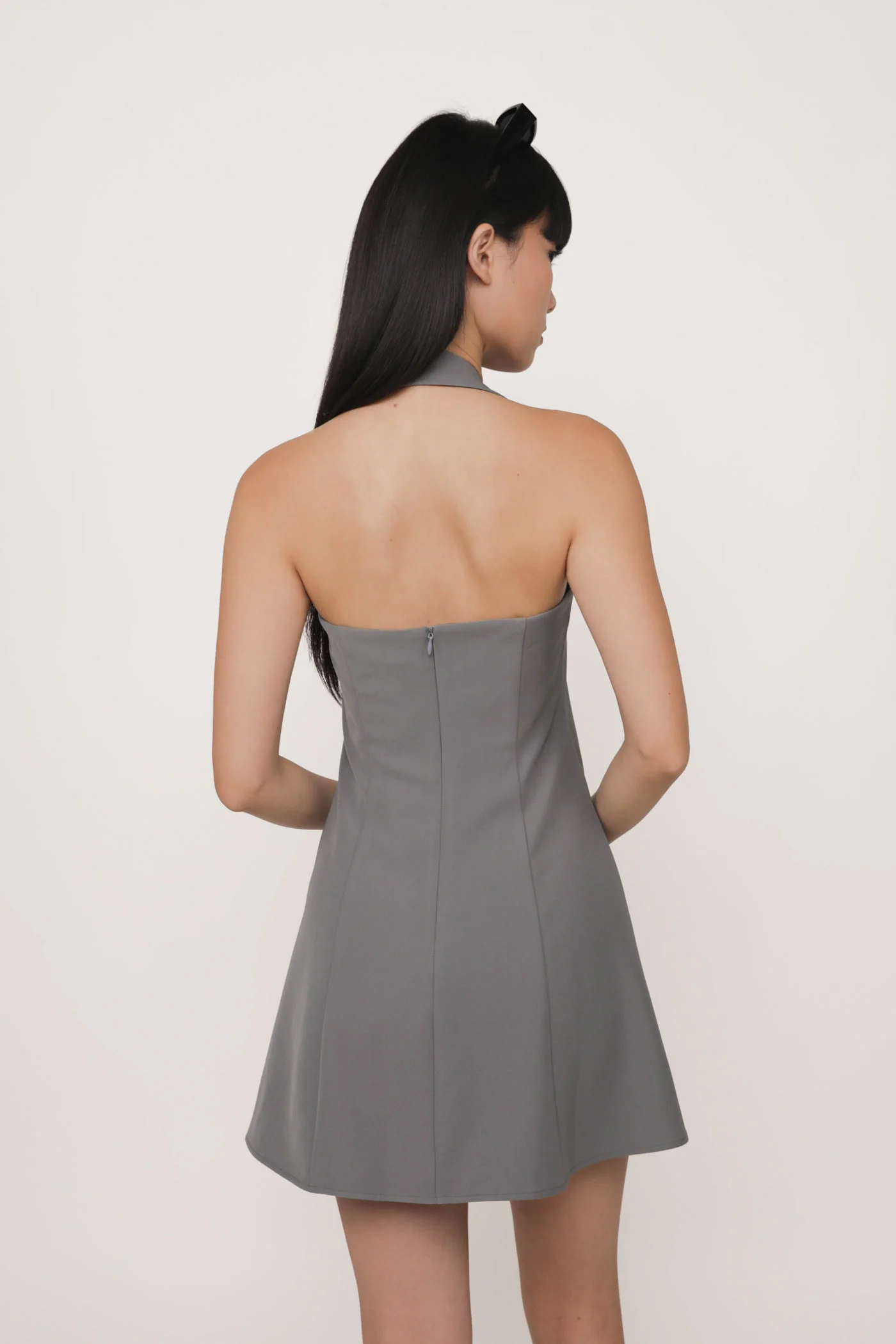 Lynette Halter Flare Dress - Image 21