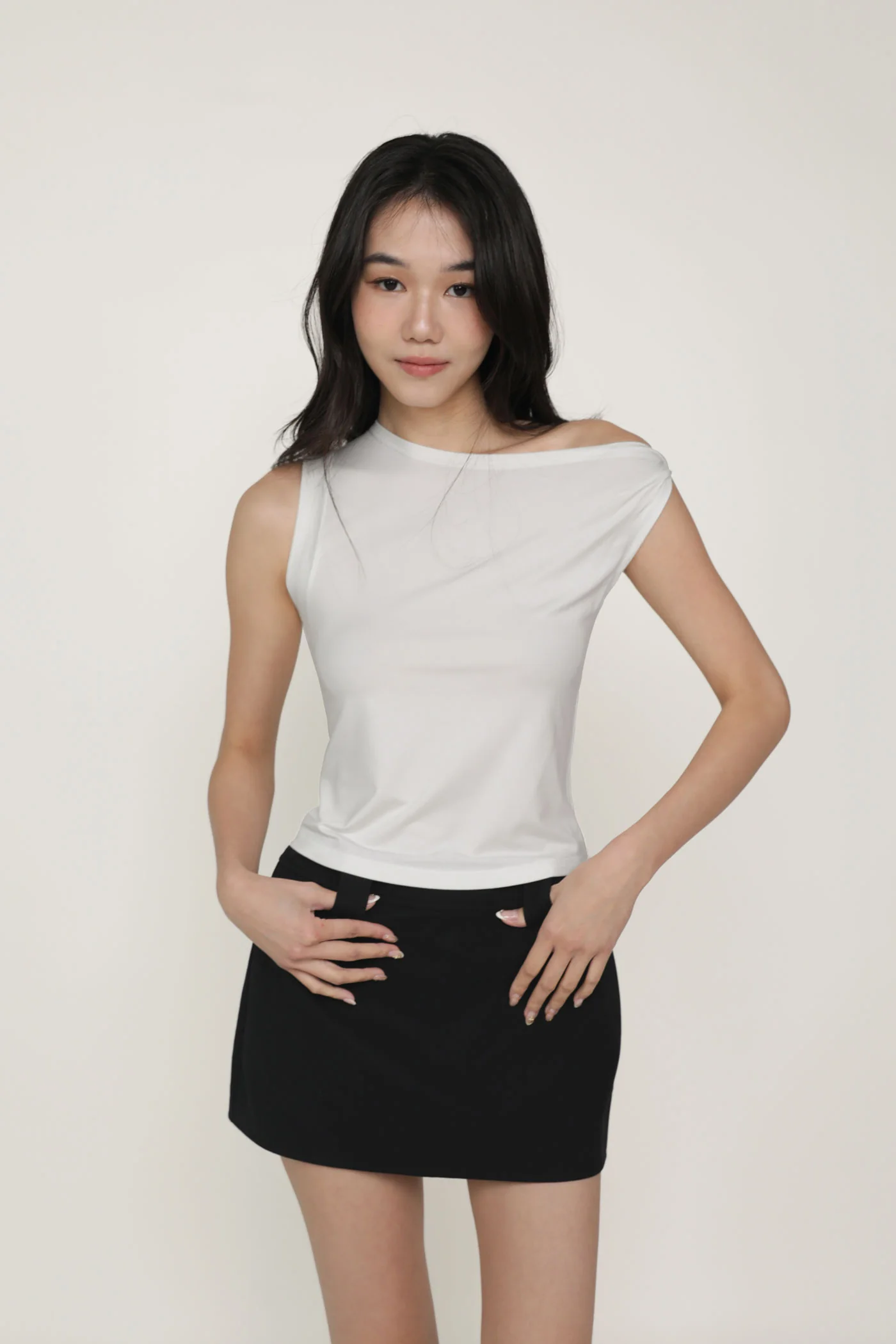 Maddie Mid Rise Basic Skorts - Image 15