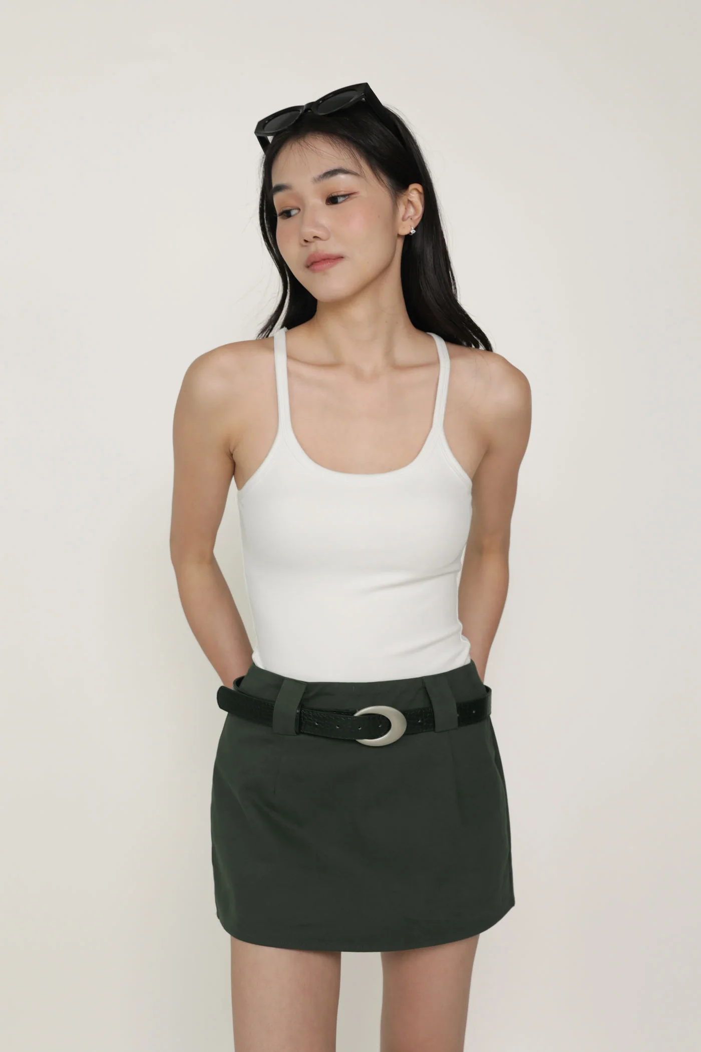 Maddie Mid Rise Basic Skorts - Image 27