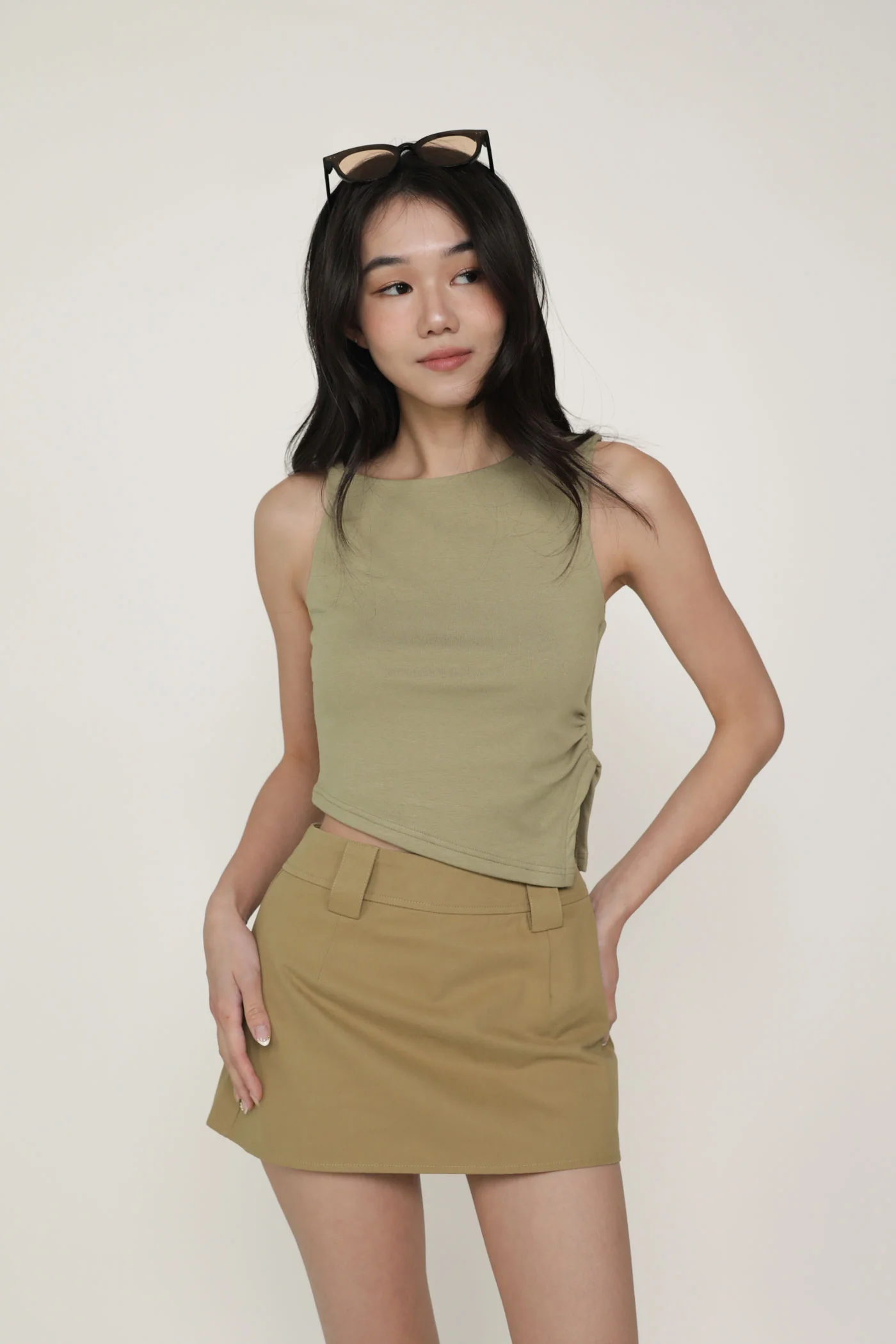 Maddie Mid Rise Basic Skorts - Image 31