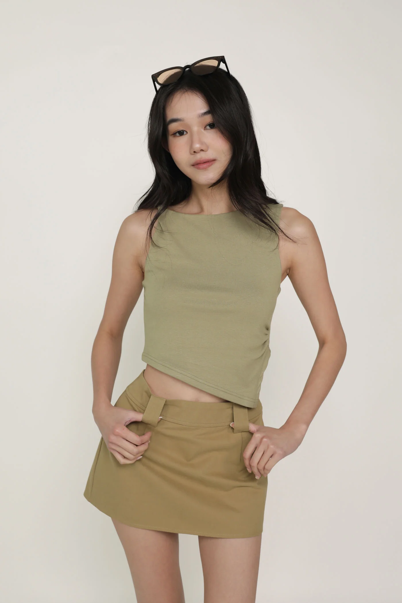 Maddie Mid Rise Basic Skorts - Image 33
