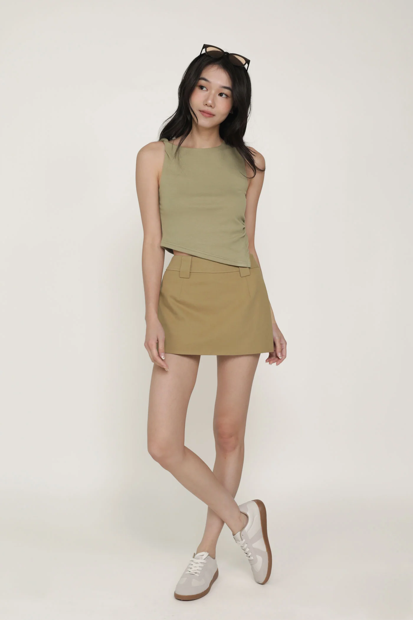 Maddie Mid Rise Basic Skorts - Image 34