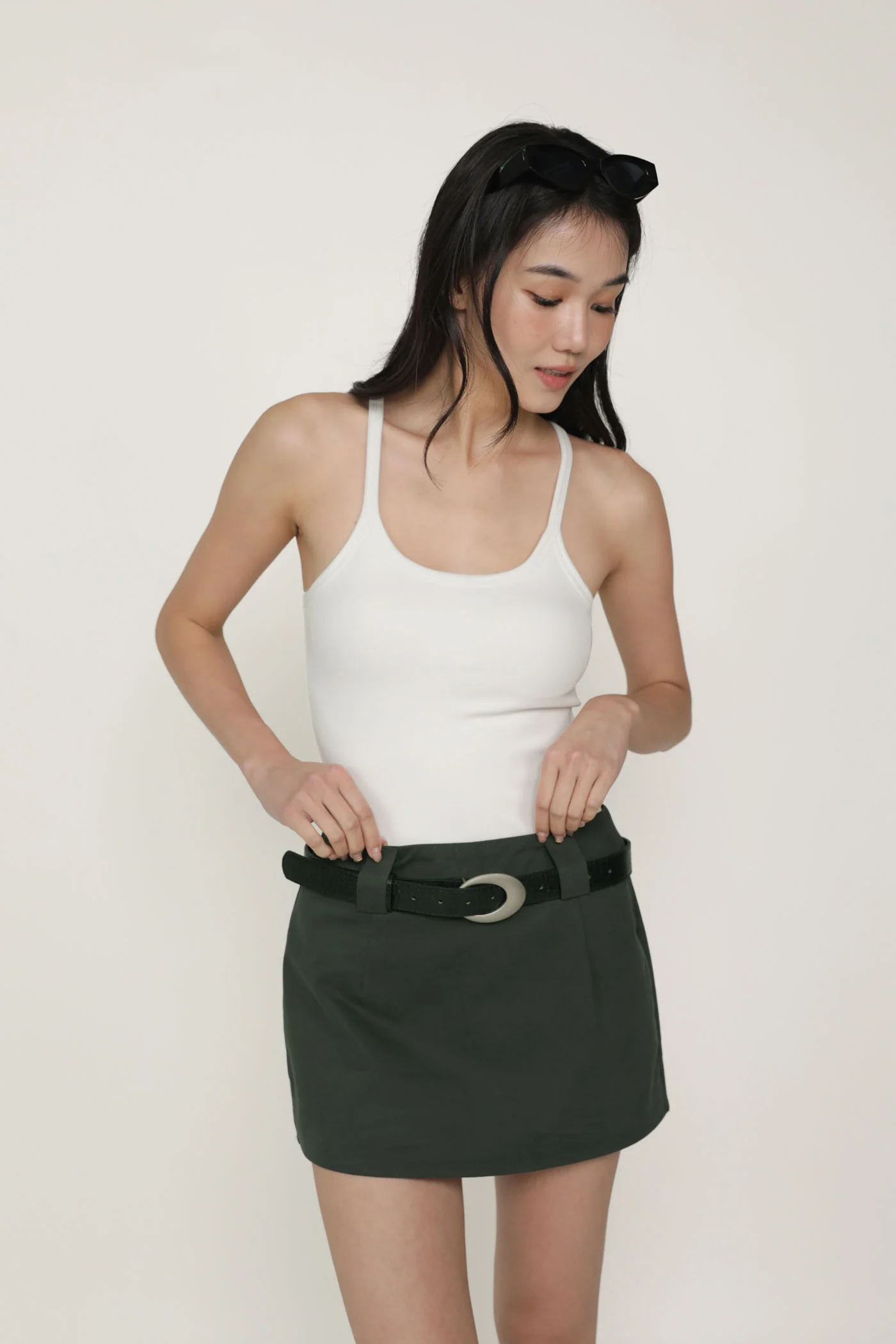 Maddie Mid Rise Basic Skorts - Image 4