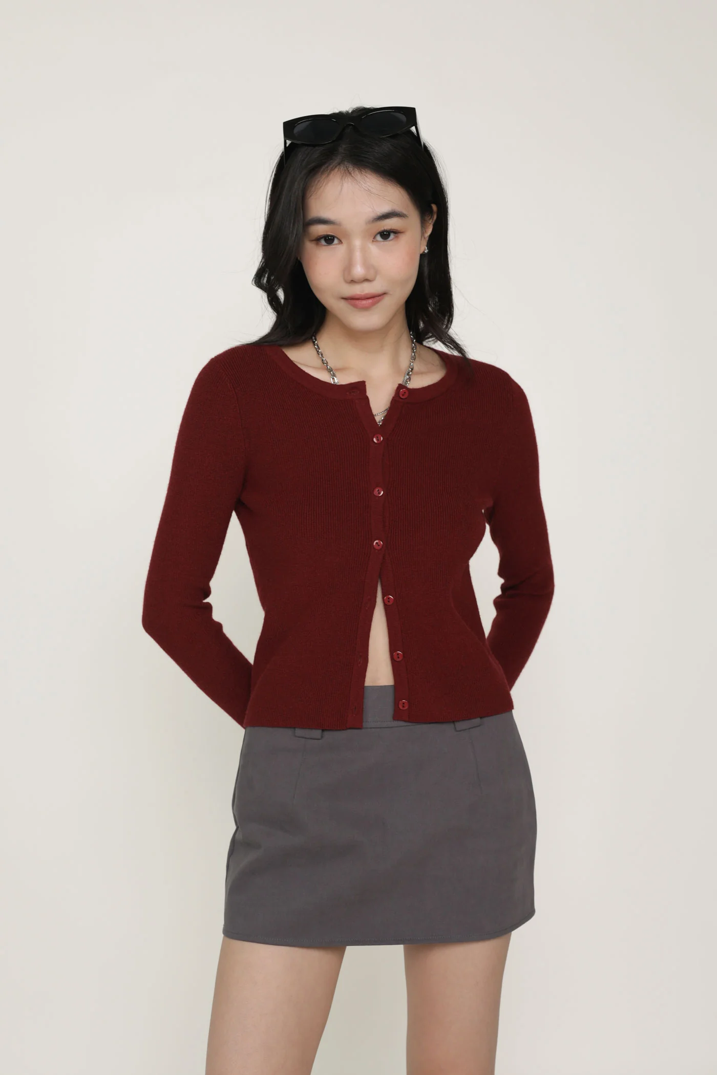 Maddie Mid Rise Basic Skorts - Image 6