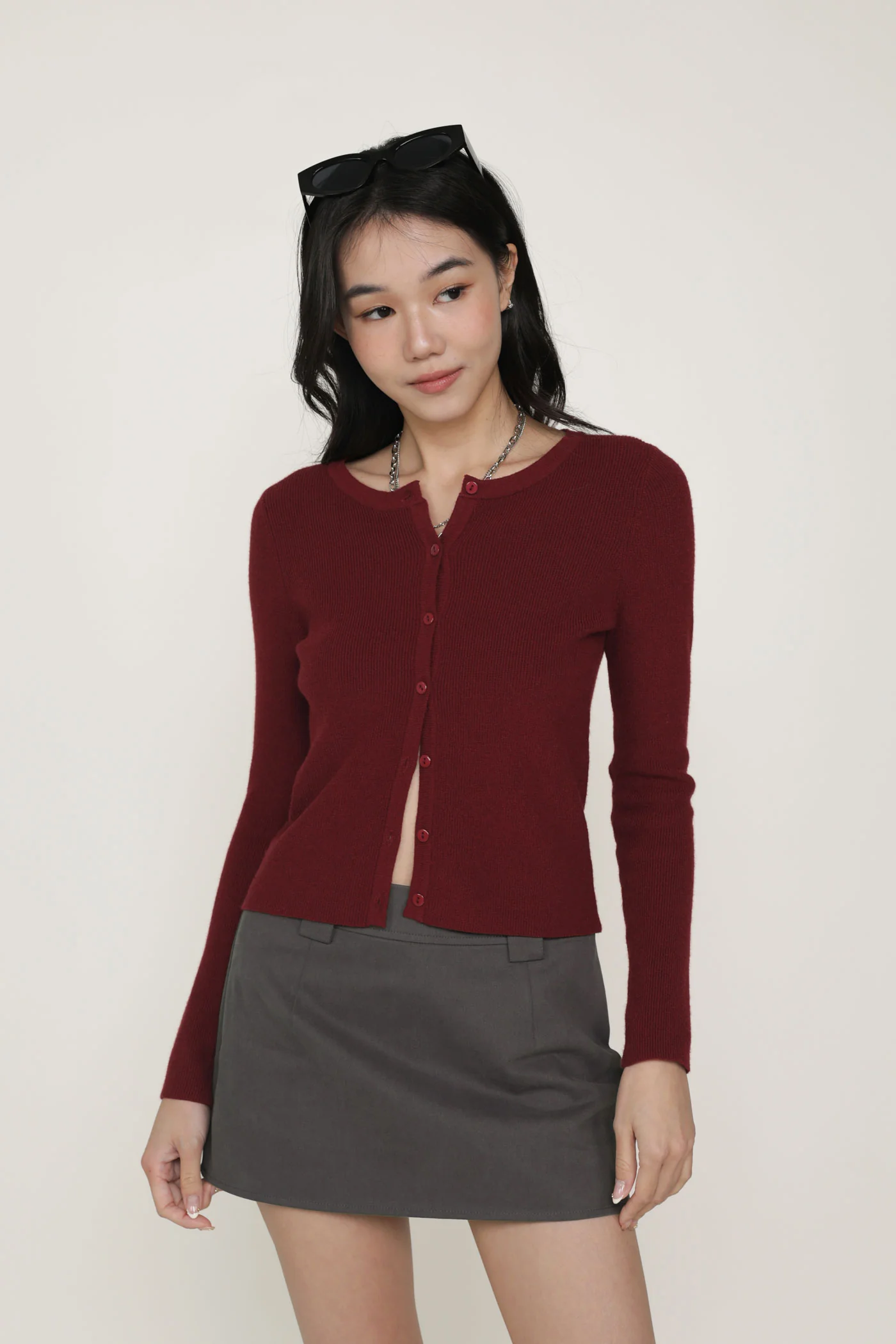 Maddie Mid Rise Basic Skorts - Image 9