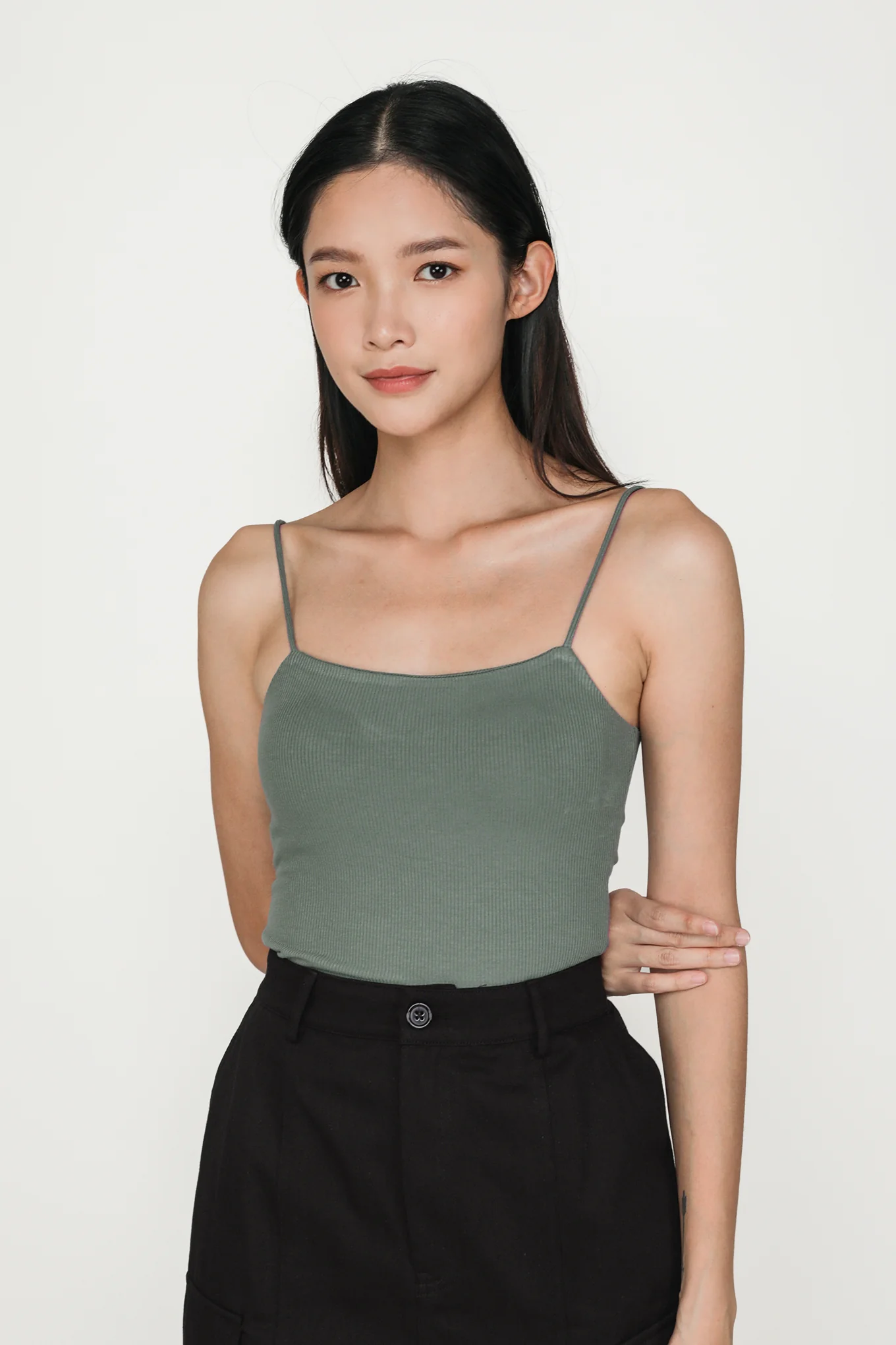Madrid Ribbed Padded Top - Image 26