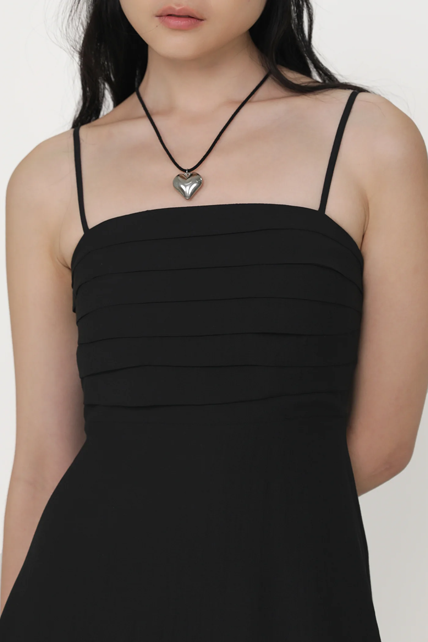 Maiya Pleated Midi Dress - Image 10