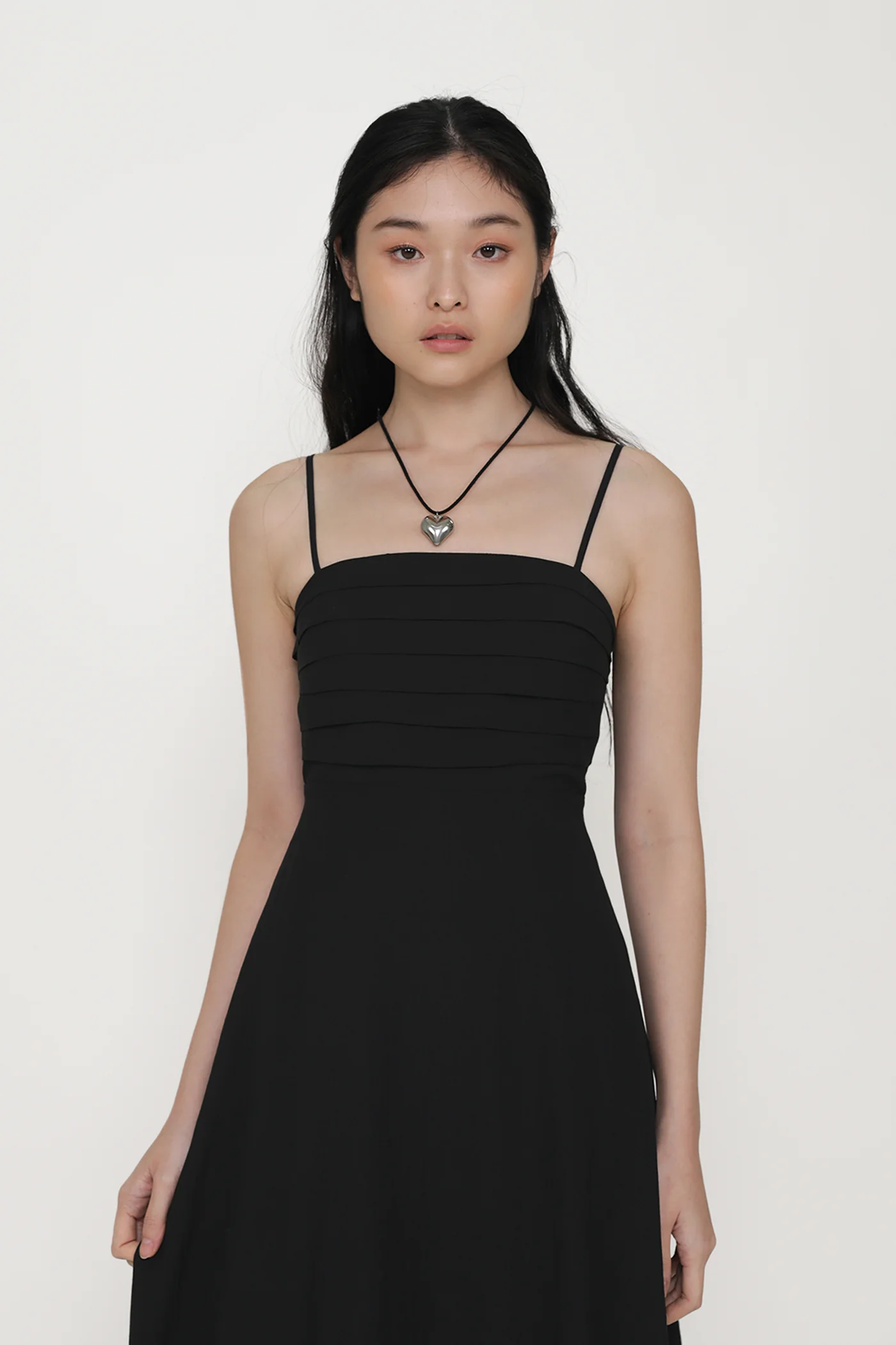 Maiya Pleated Midi Dress - Image 3